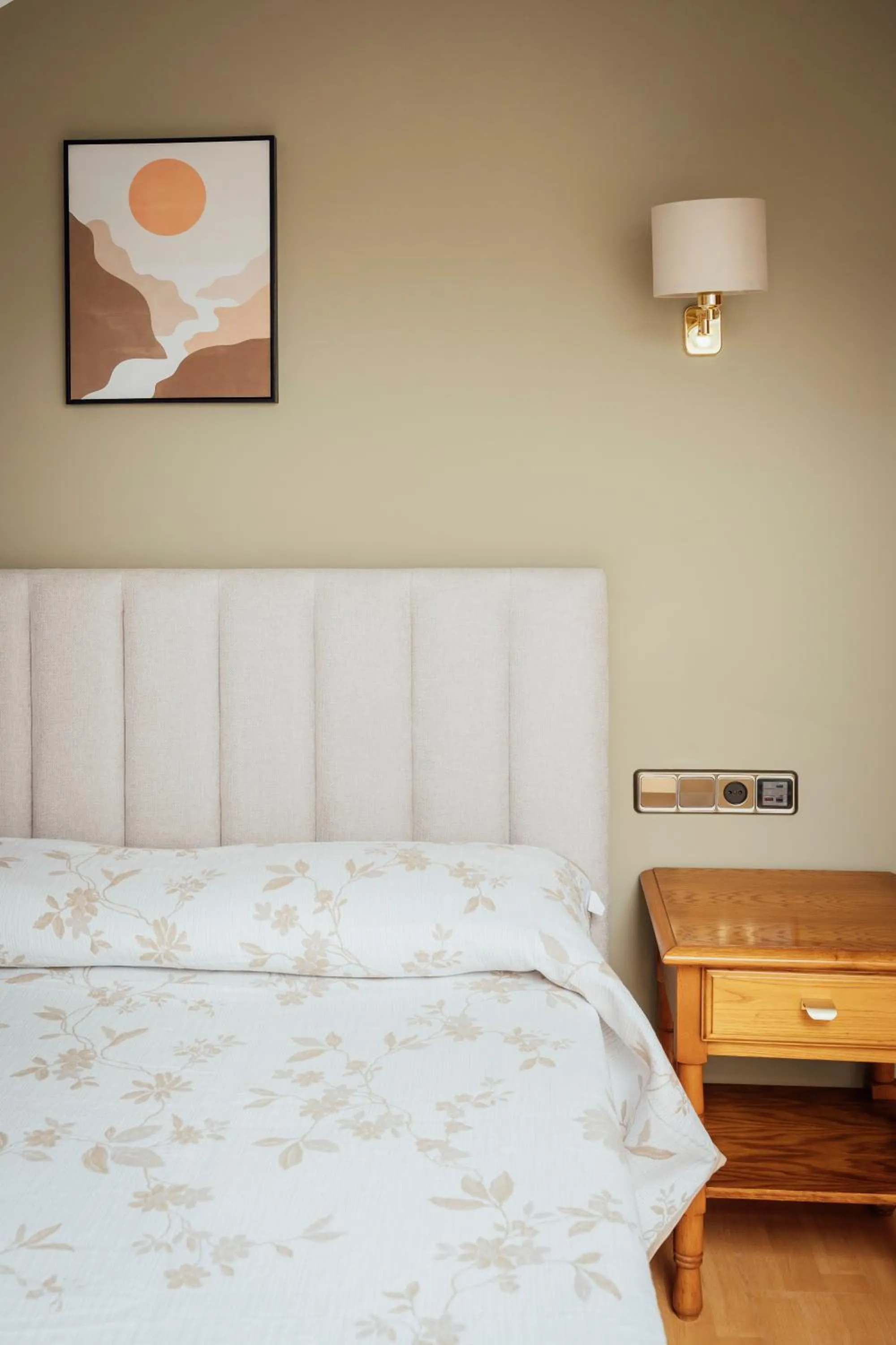 Bed in Hotel San Jorge