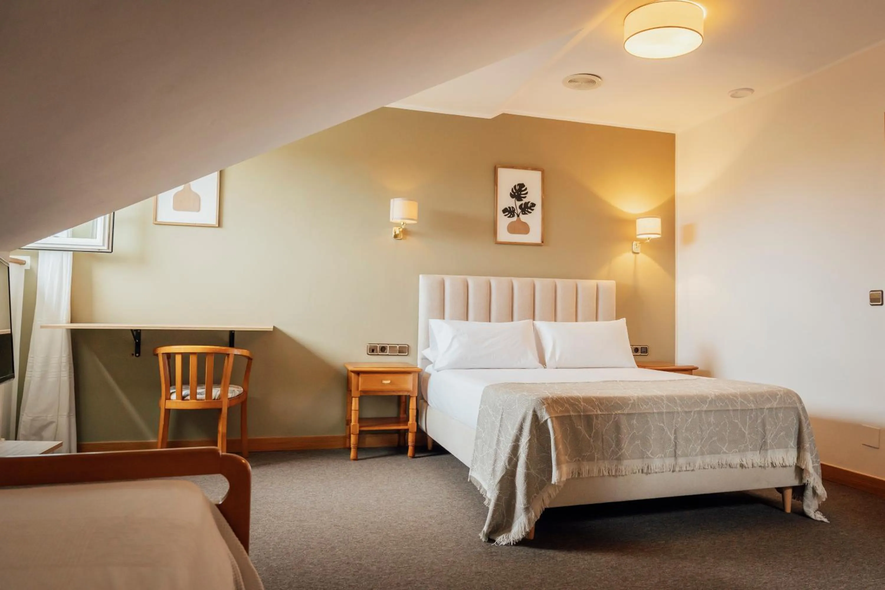 Bed in Hotel San Jorge