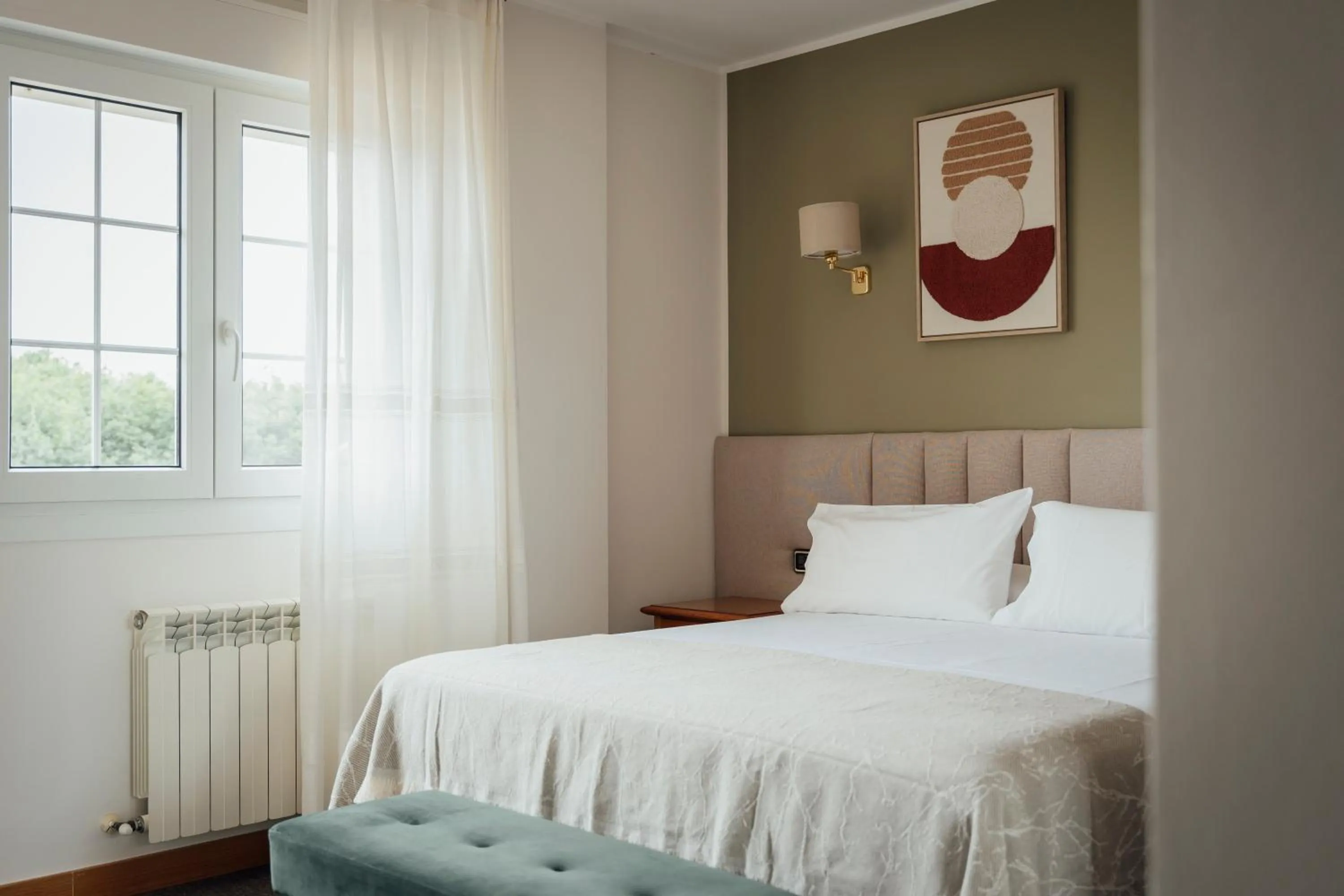 Bed in Hotel San Jorge