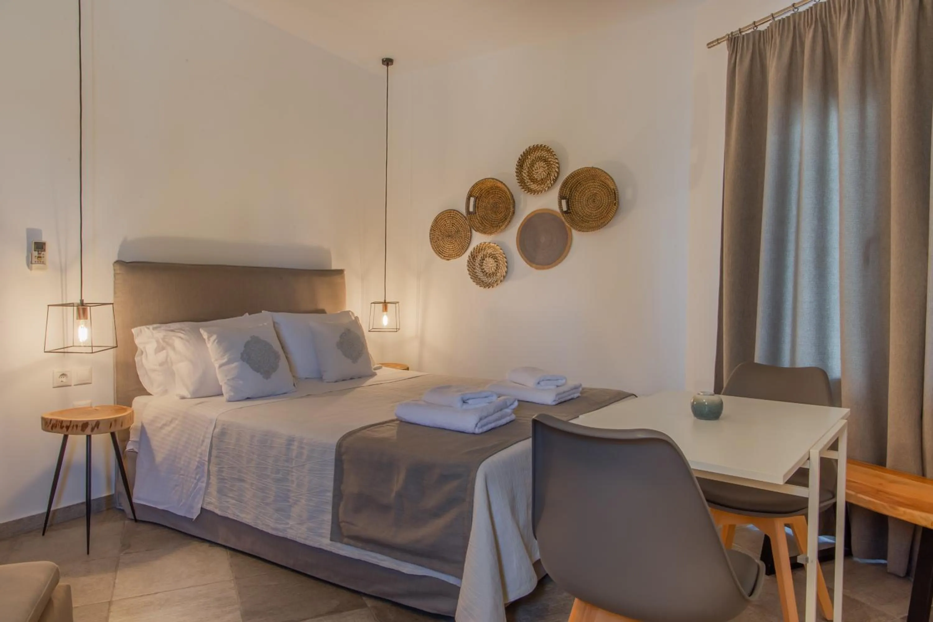 Bed in Alkyoni Studios