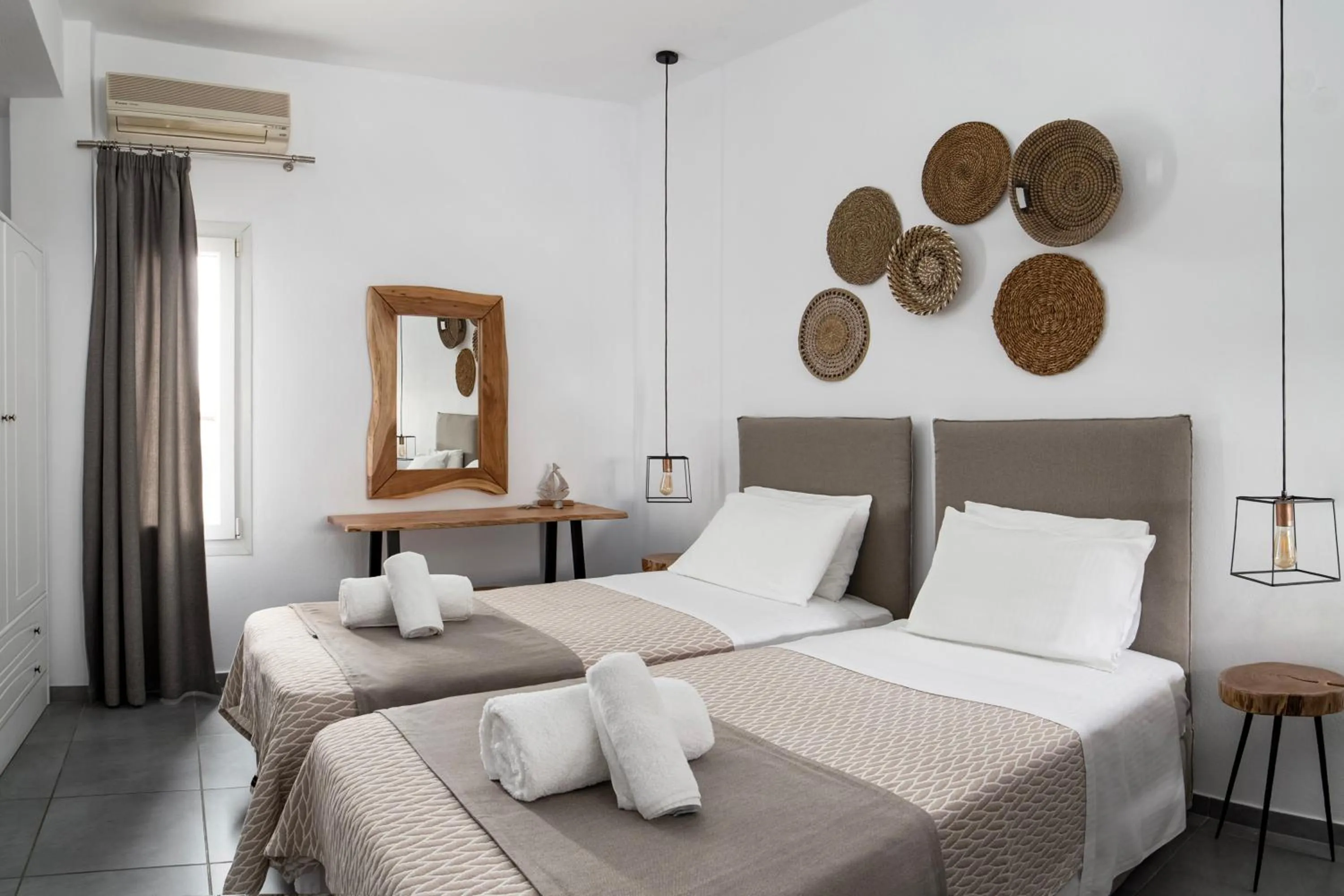 Bed in Alkyoni Studios