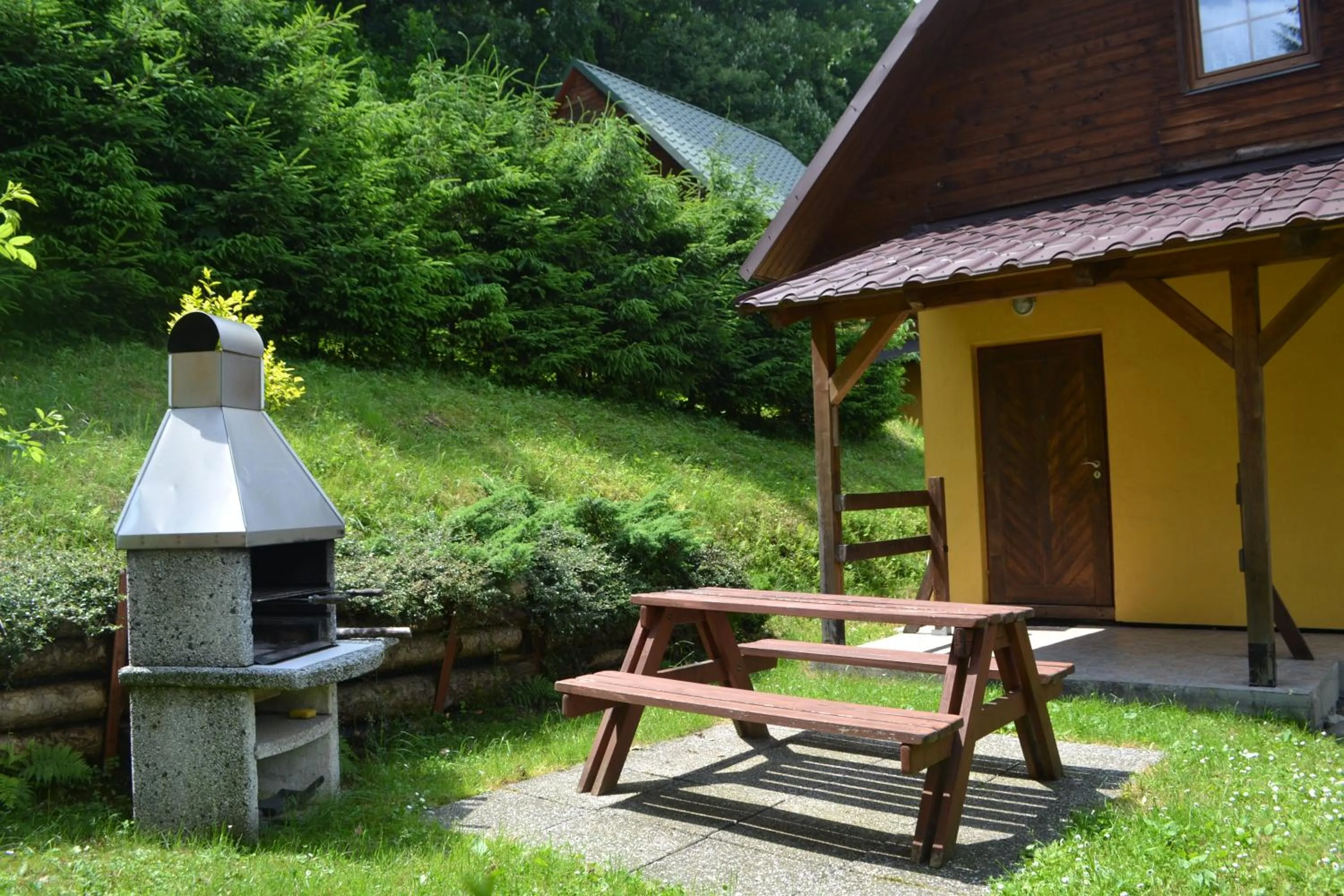 BBQ facilities in Chaty pod Knížecí, Trojanovice