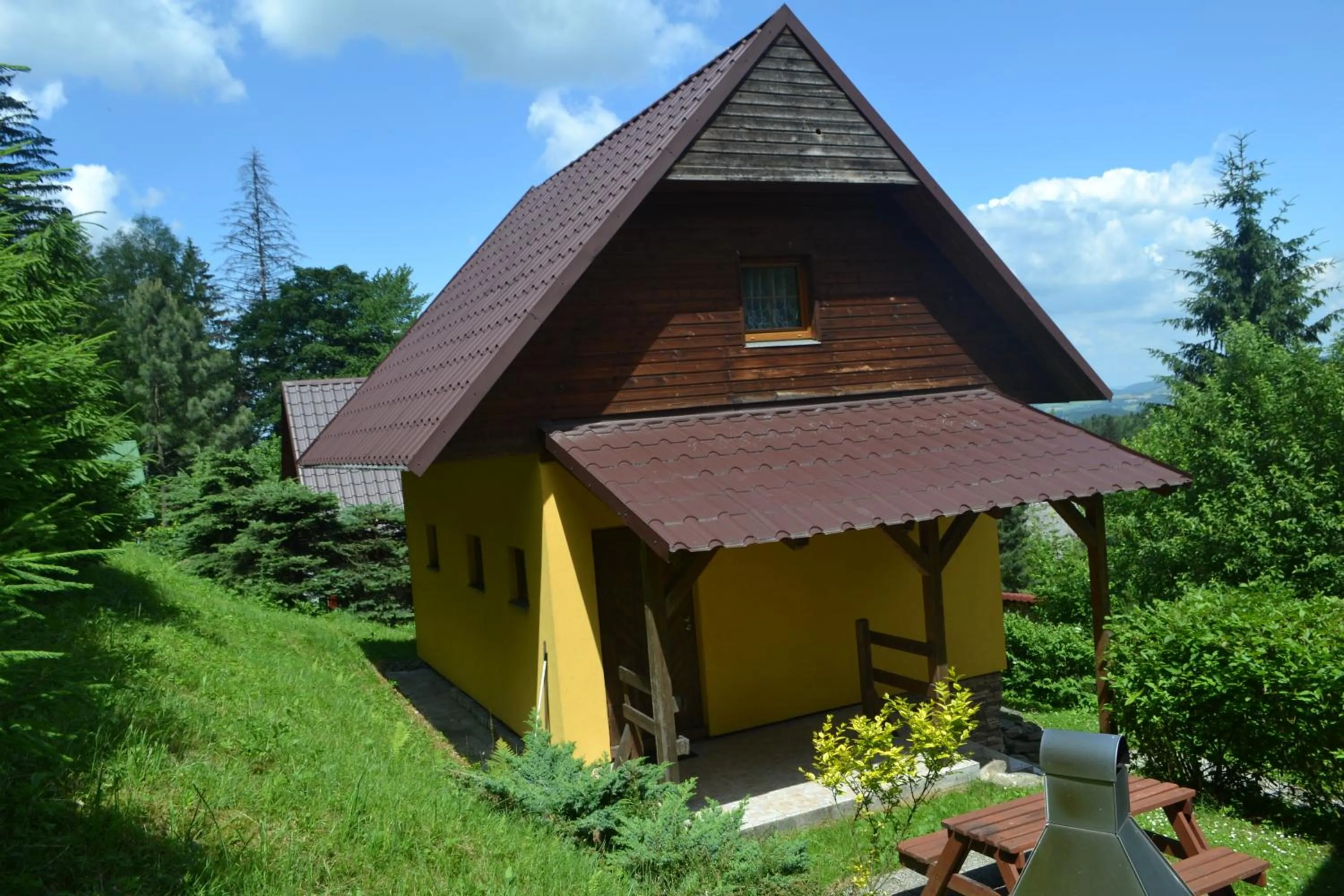 Facade/entrance in Chaty pod Knížecí, Trojanovice
