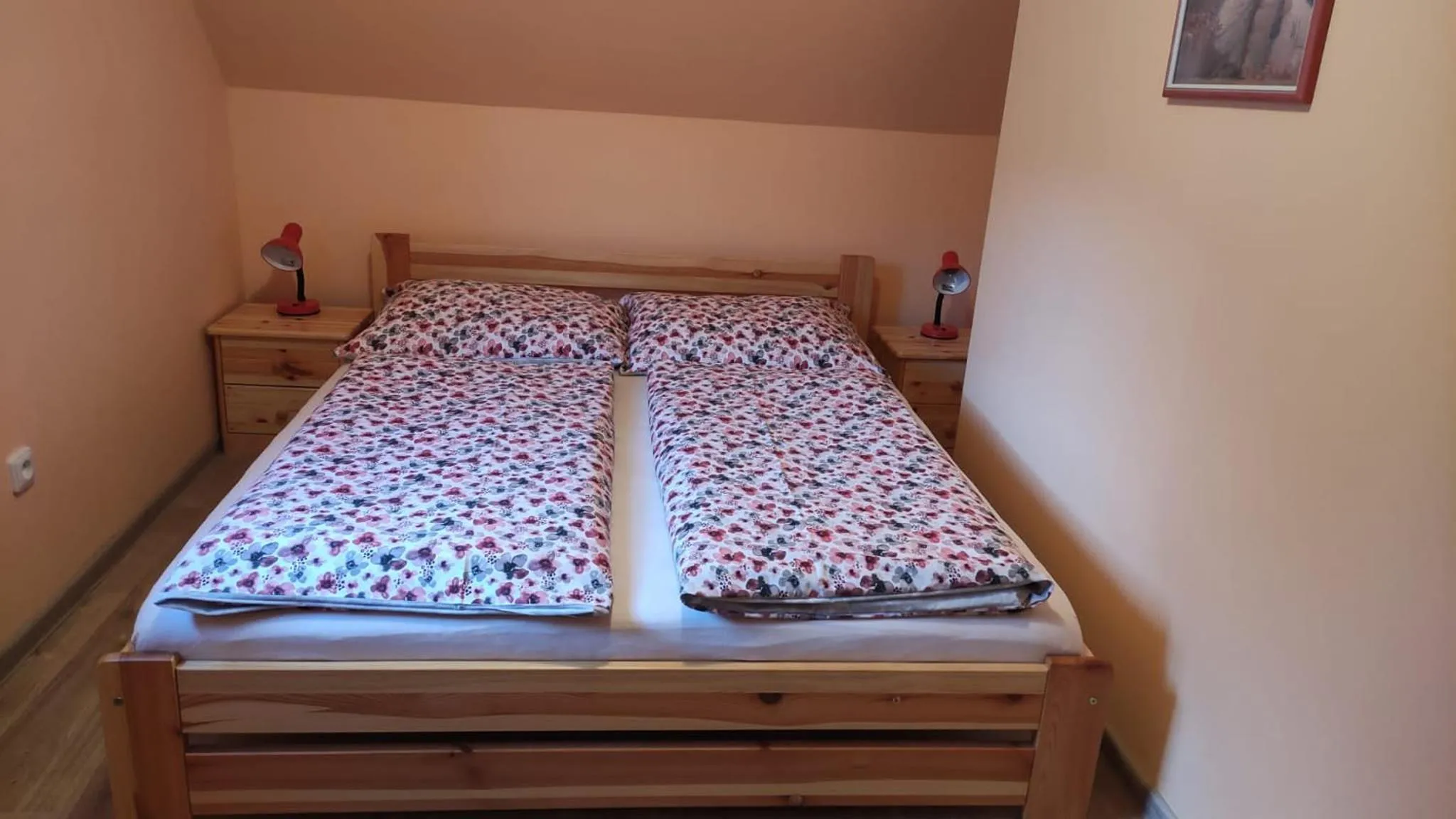 Bedroom, Bed in Chaty pod Knížecí, Trojanovice