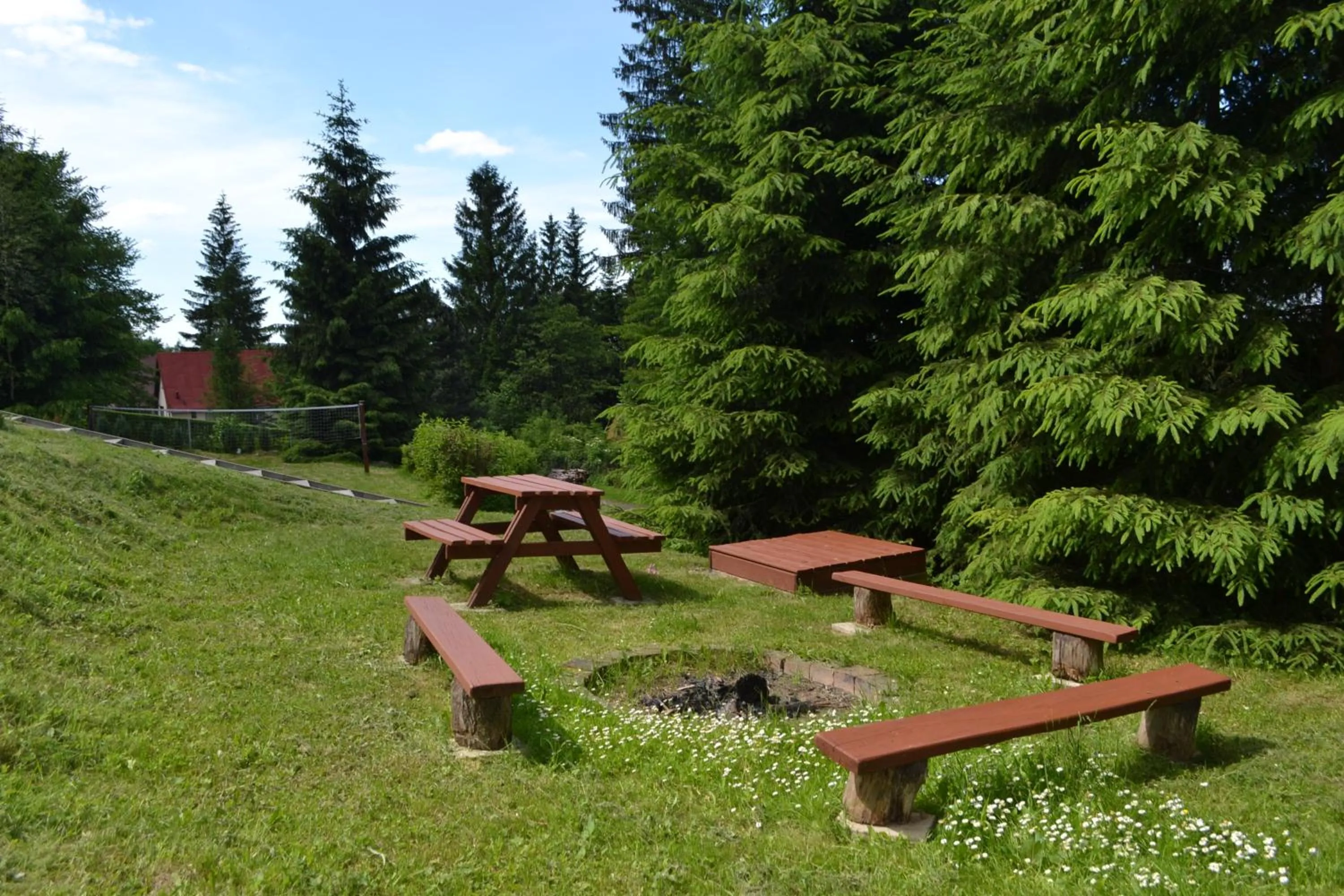 Garden in Chaty pod Knížecí, Trojanovice