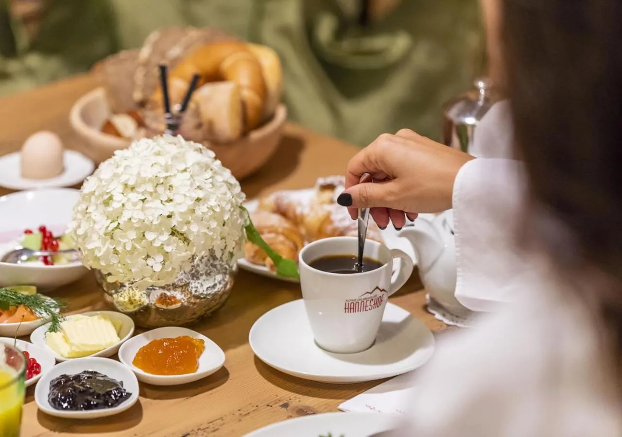 Continental breakfast in Familien- und Wellnesshotel Hanneshof