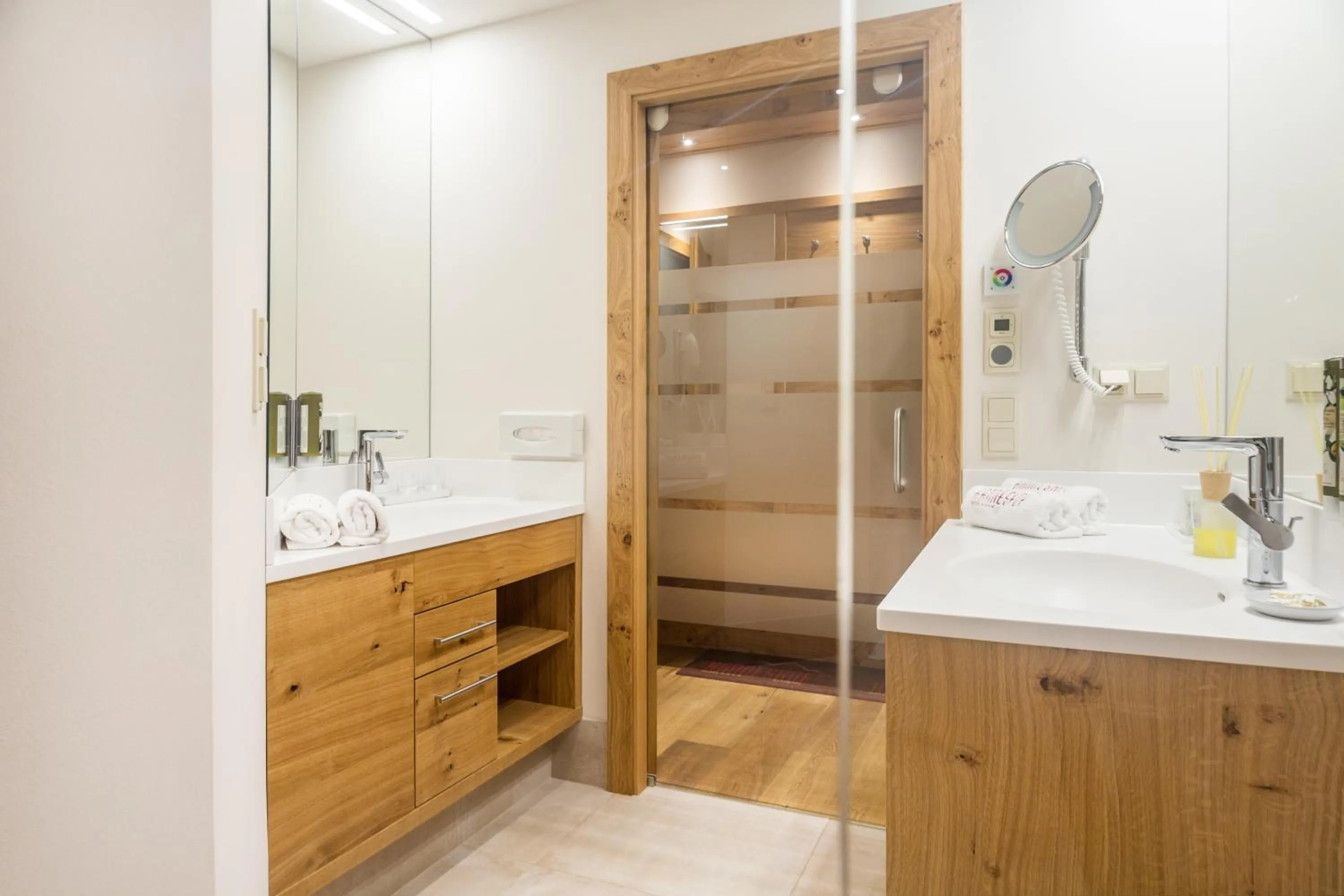 Bathroom in Familien- und Wellnesshotel Hanneshof