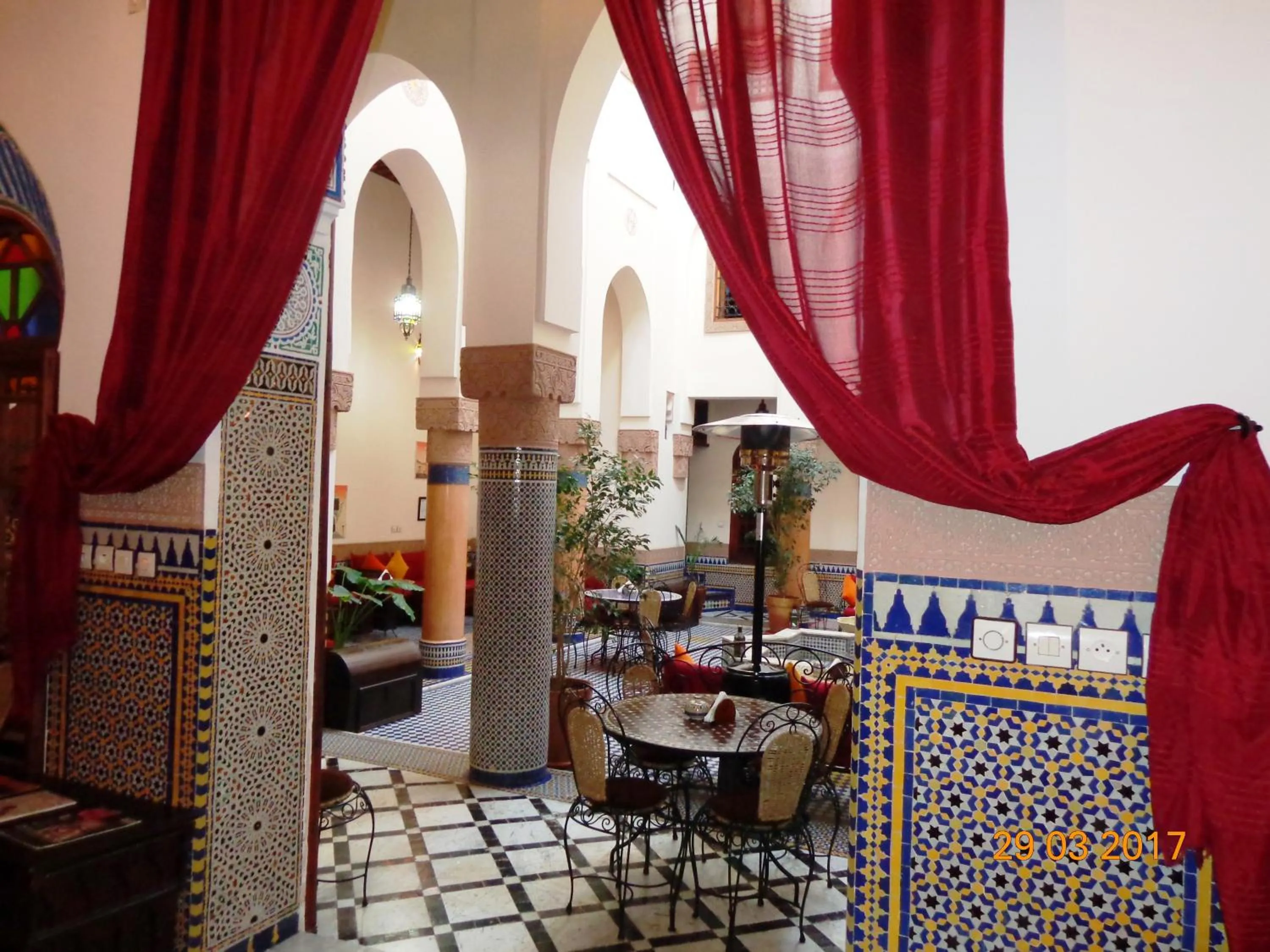 Food and drinks in Riad Ahlam