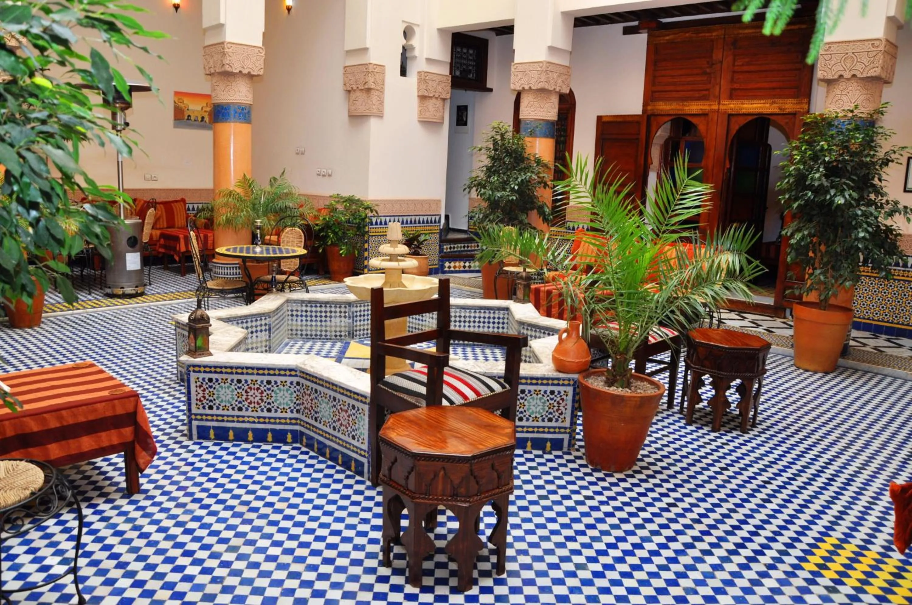 Lobby or reception in Riad Ahlam