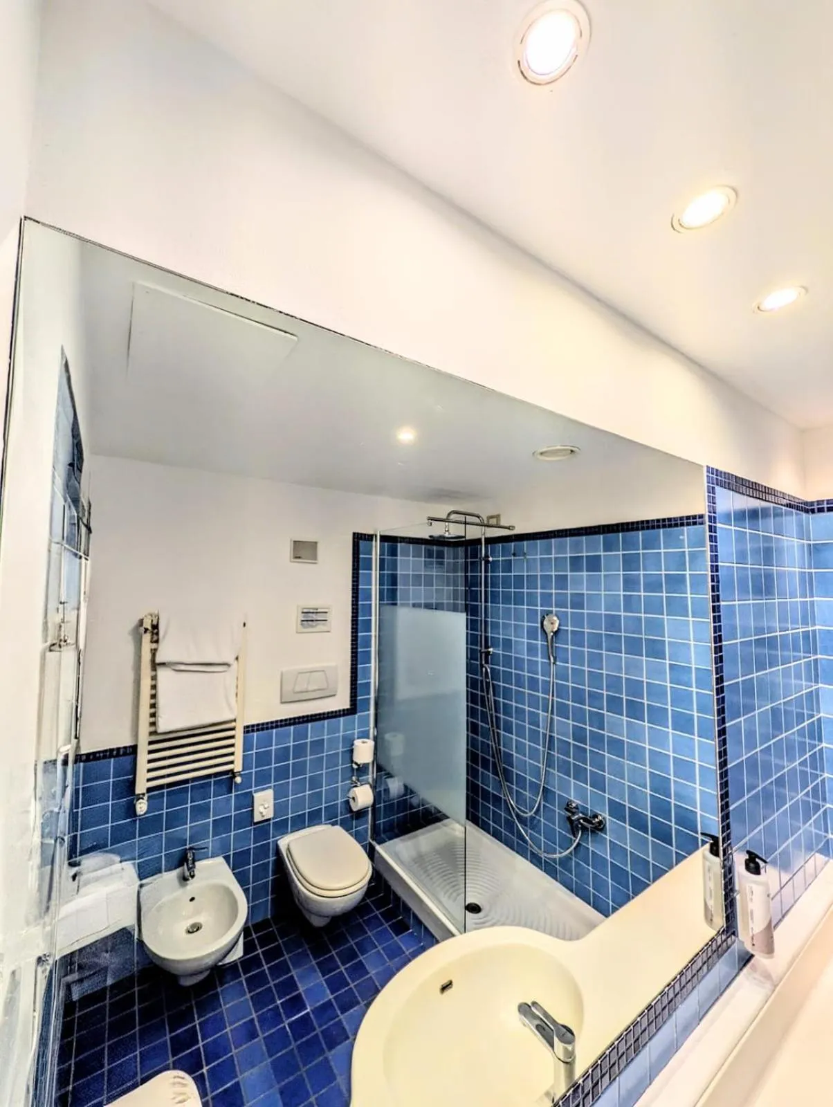 Shower in Hotel Express Aosta East