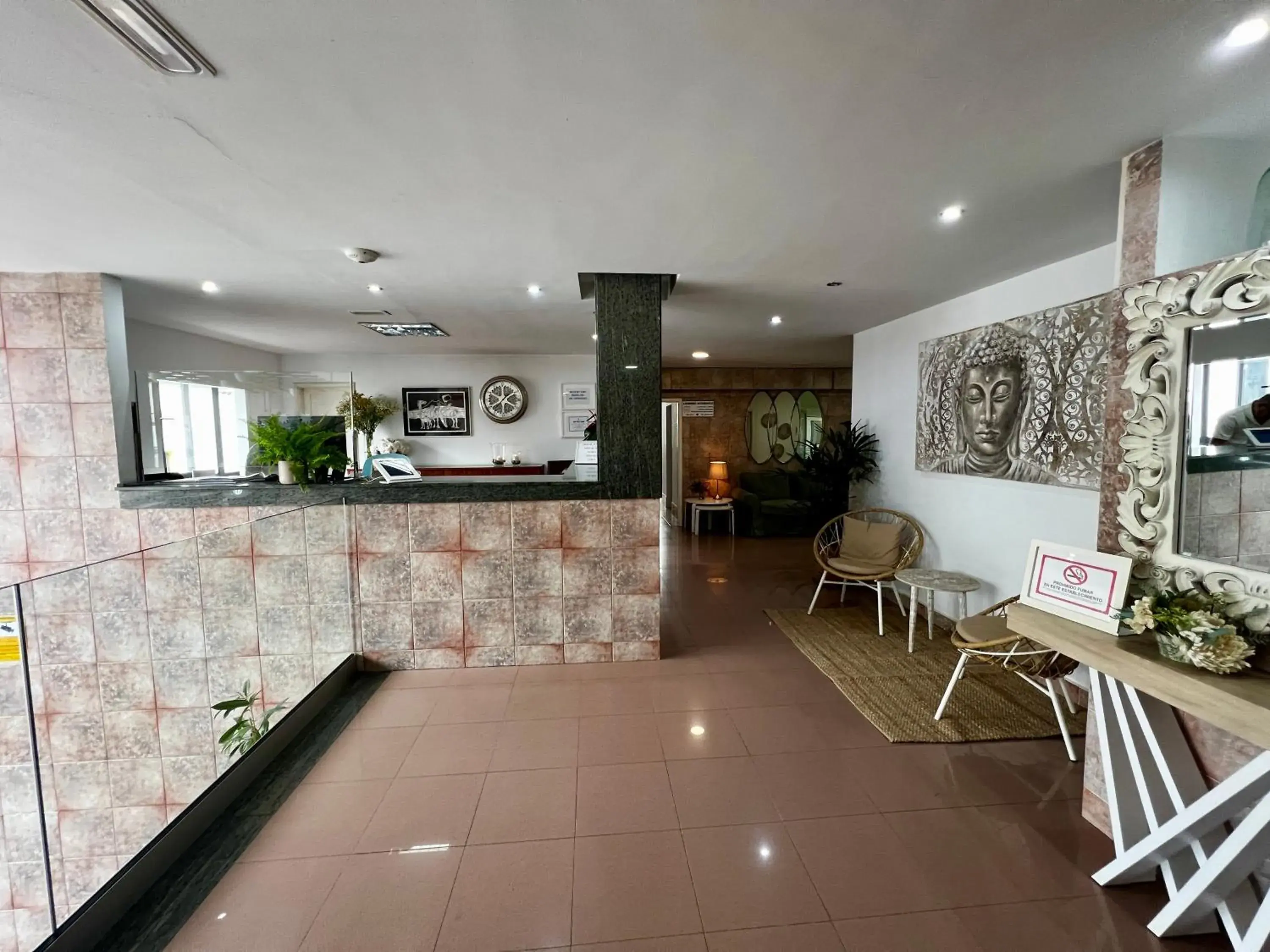 Lobby or reception in Hostal Residencia Cardona Lobby or reception in Hostal Residencia Cardona