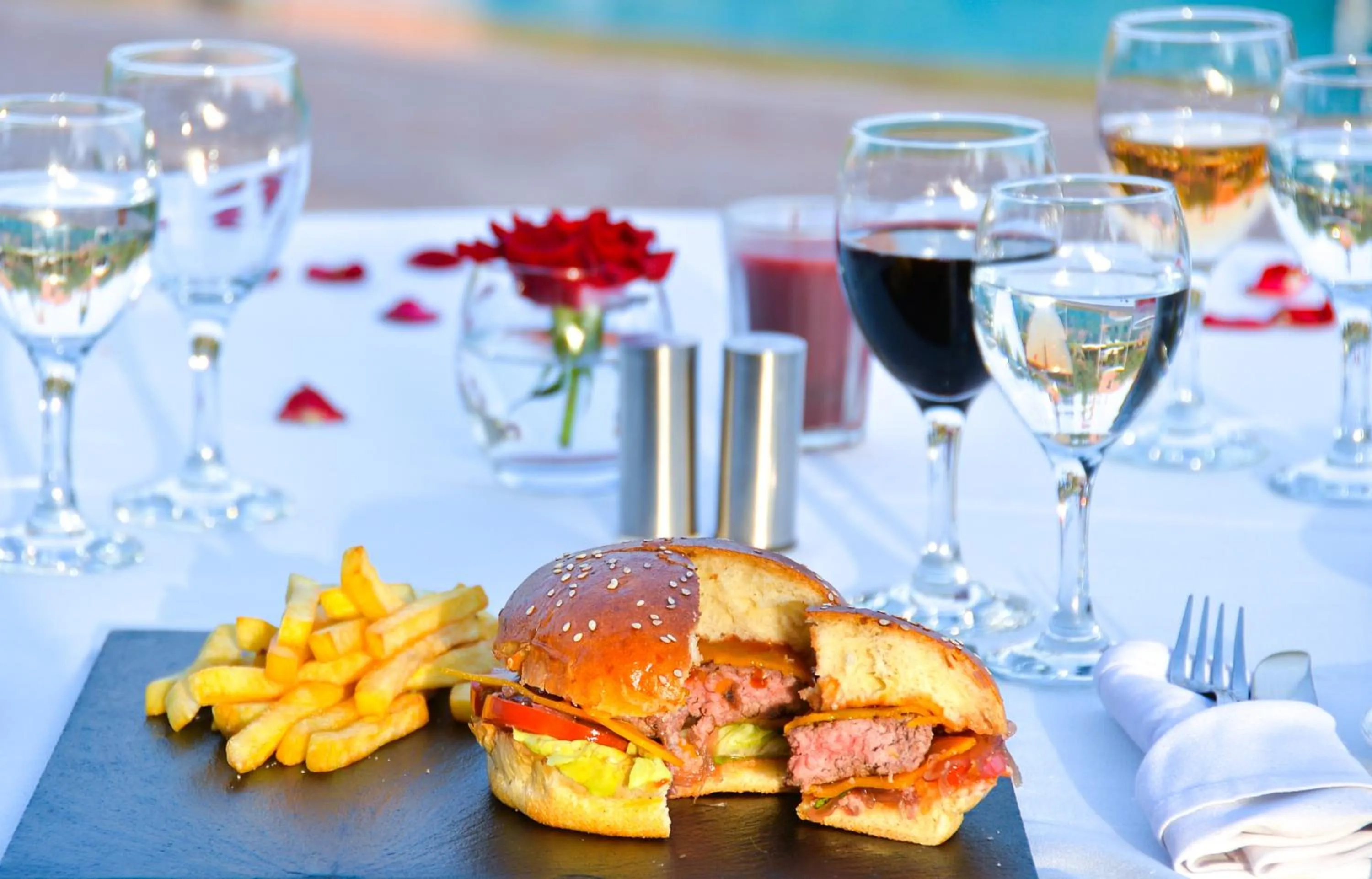 Food and drinks in Les Jardins De Zyriab