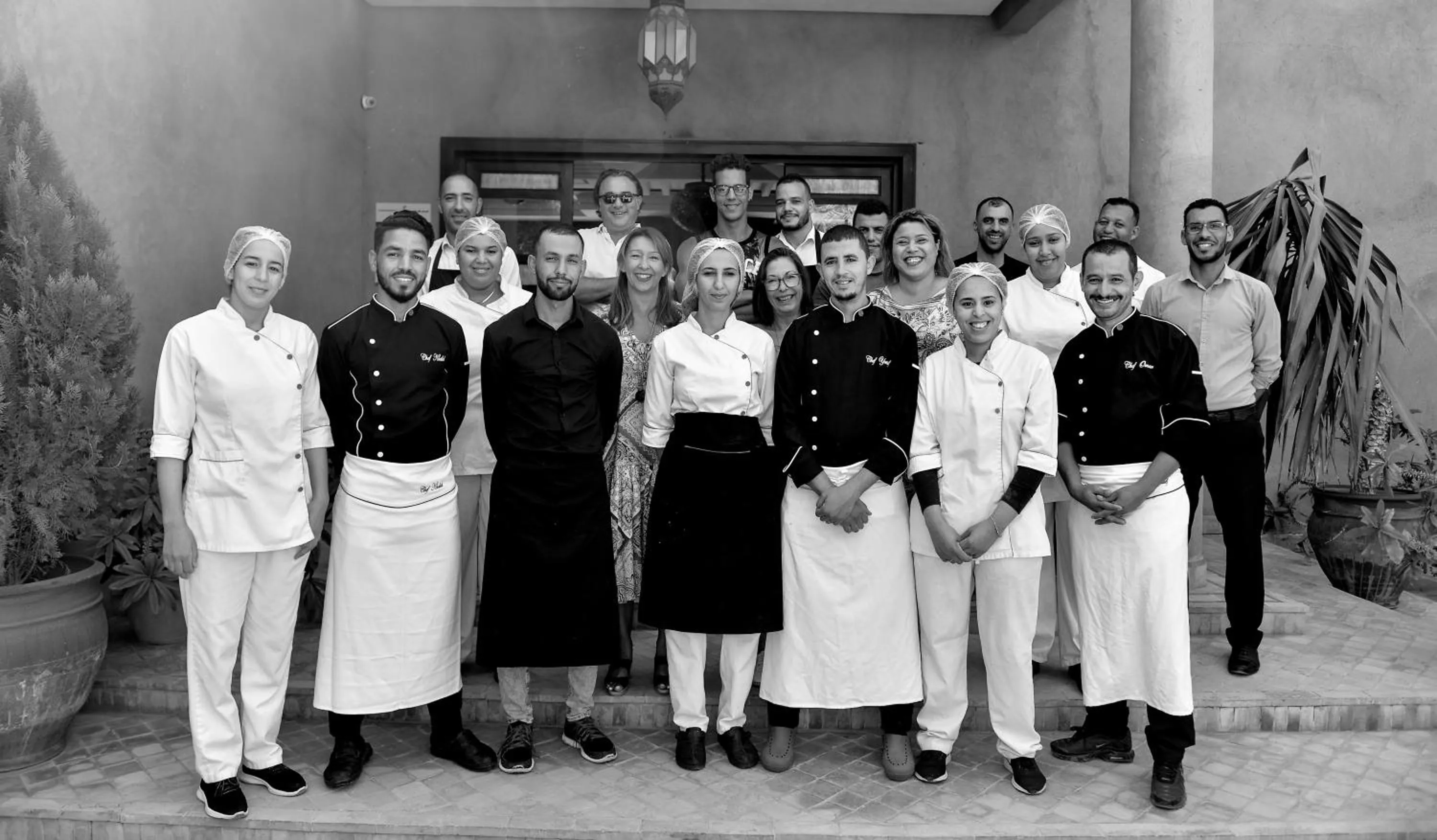Staff in Les Jardins De Zyriab