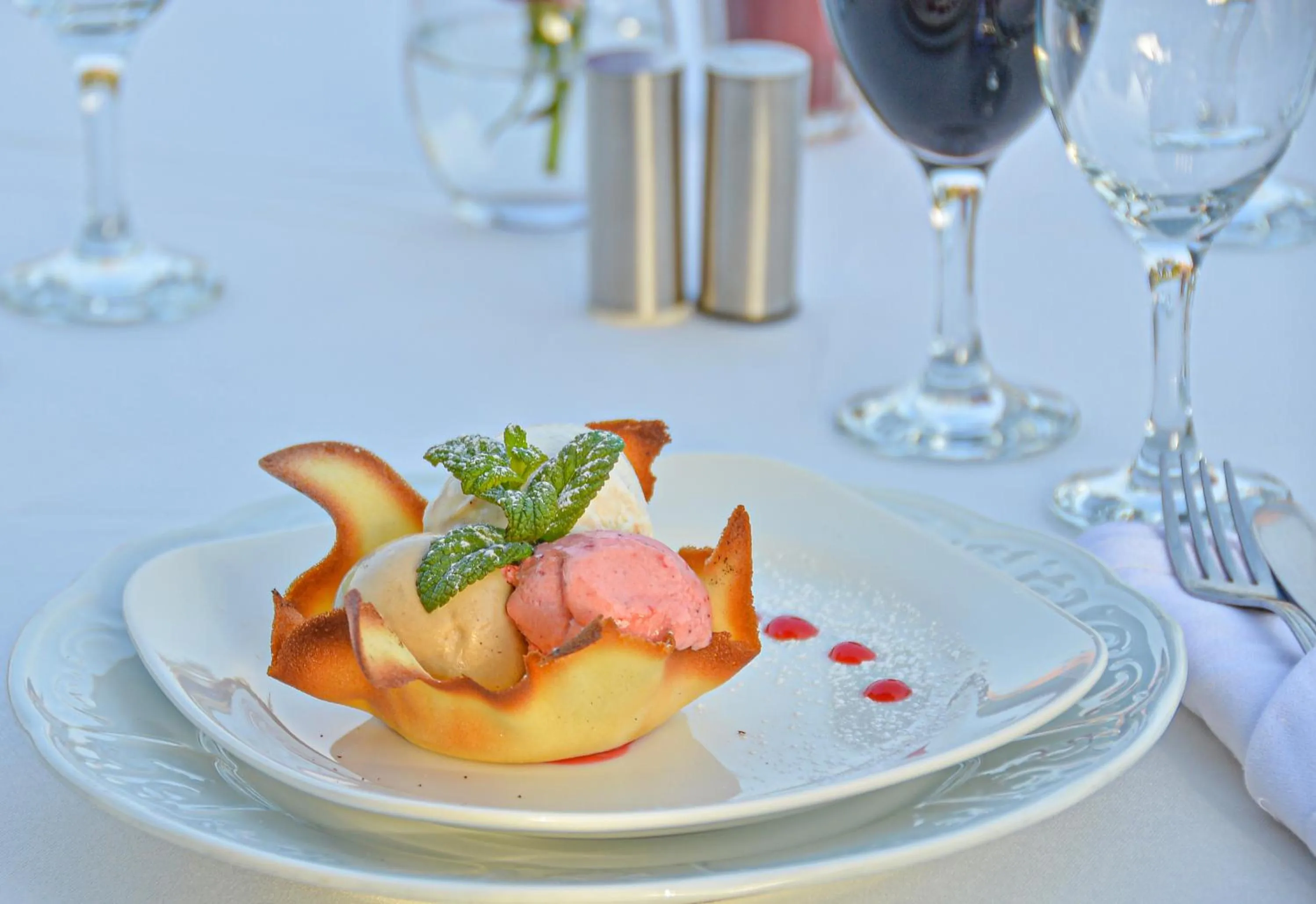 Food and drinks in Les Jardins De Zyriab