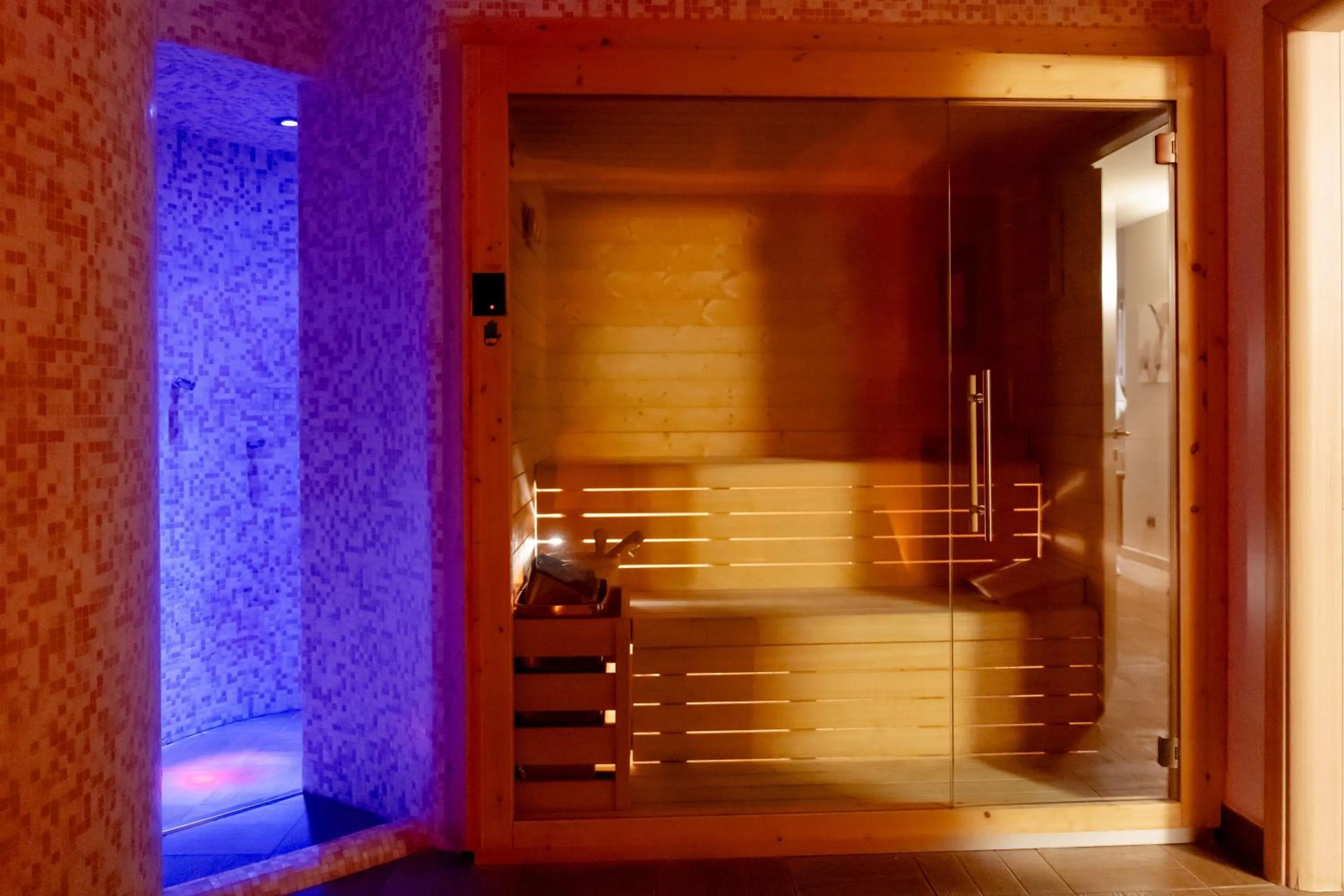 Sauna in Spa Hotel Splendid Sole