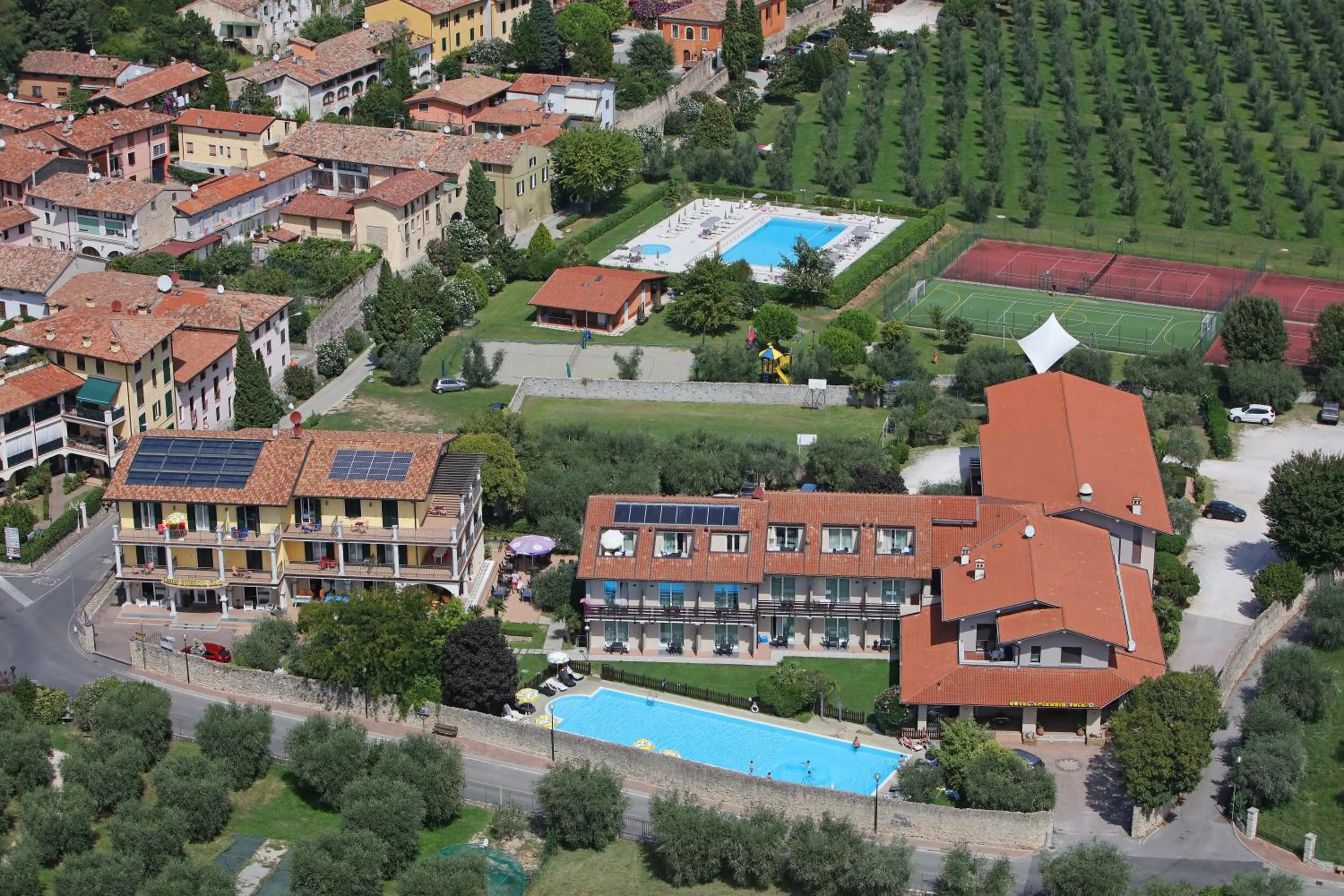 Property building in Spa Hotel Splendid Sole