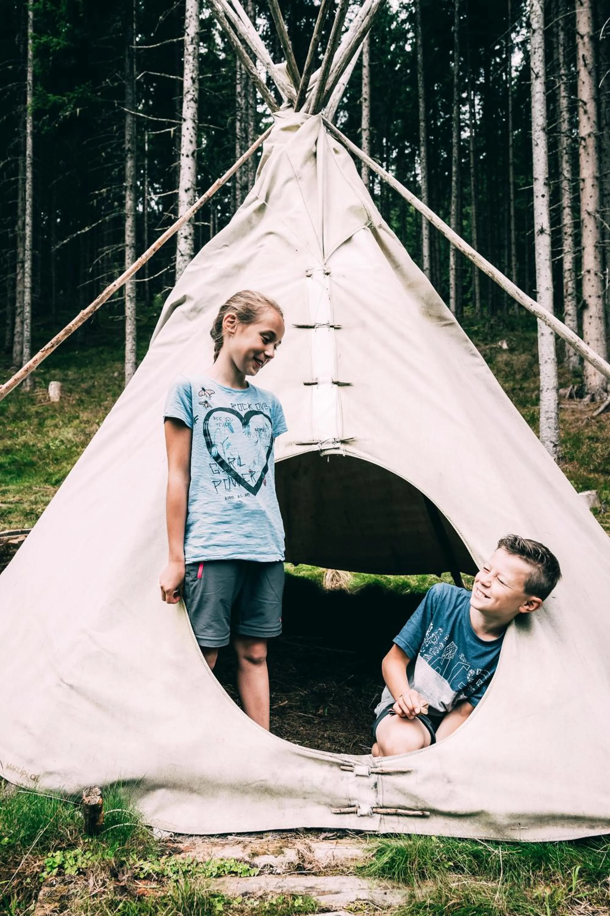 Children play ground in Kinderhotel Stegerhof