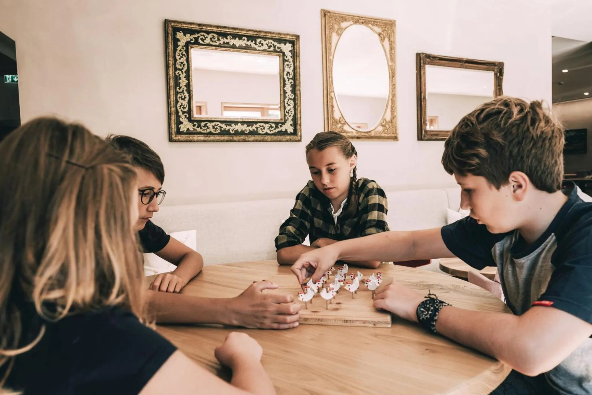 Restaurant/places to eat in Kinderhotel Stegerhof