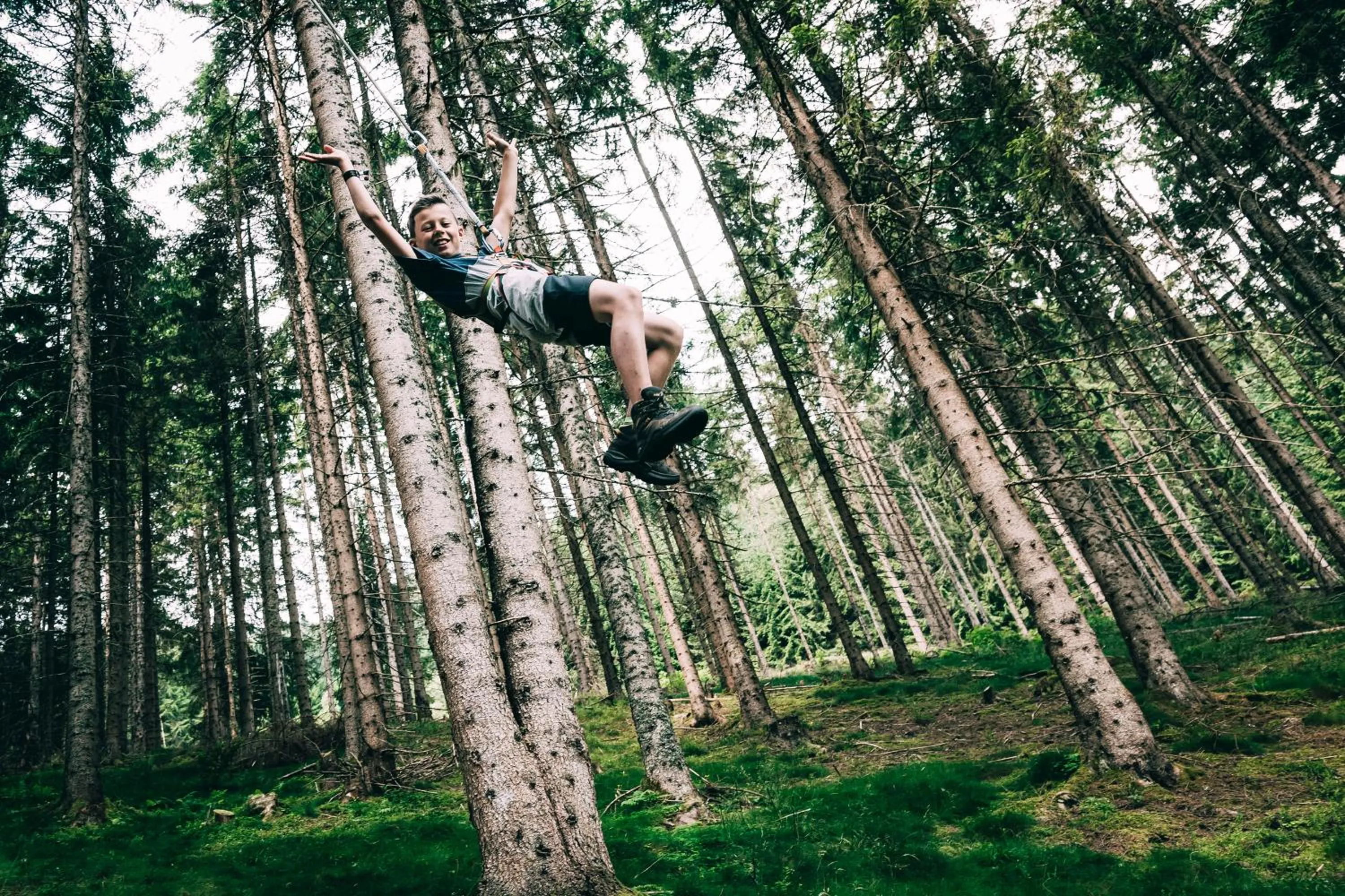 Children play ground in Kinderhotel Stegerhof