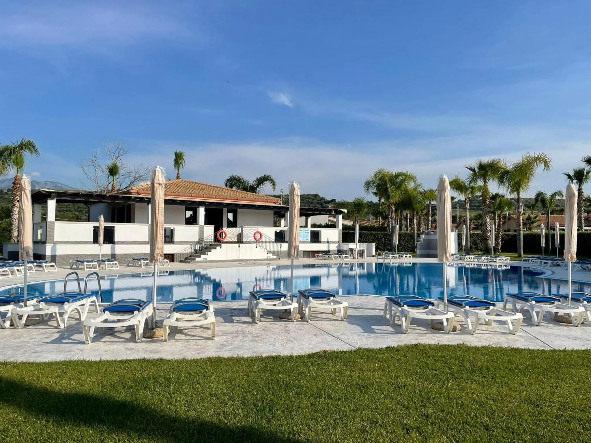 Pool view in Residence Hydria