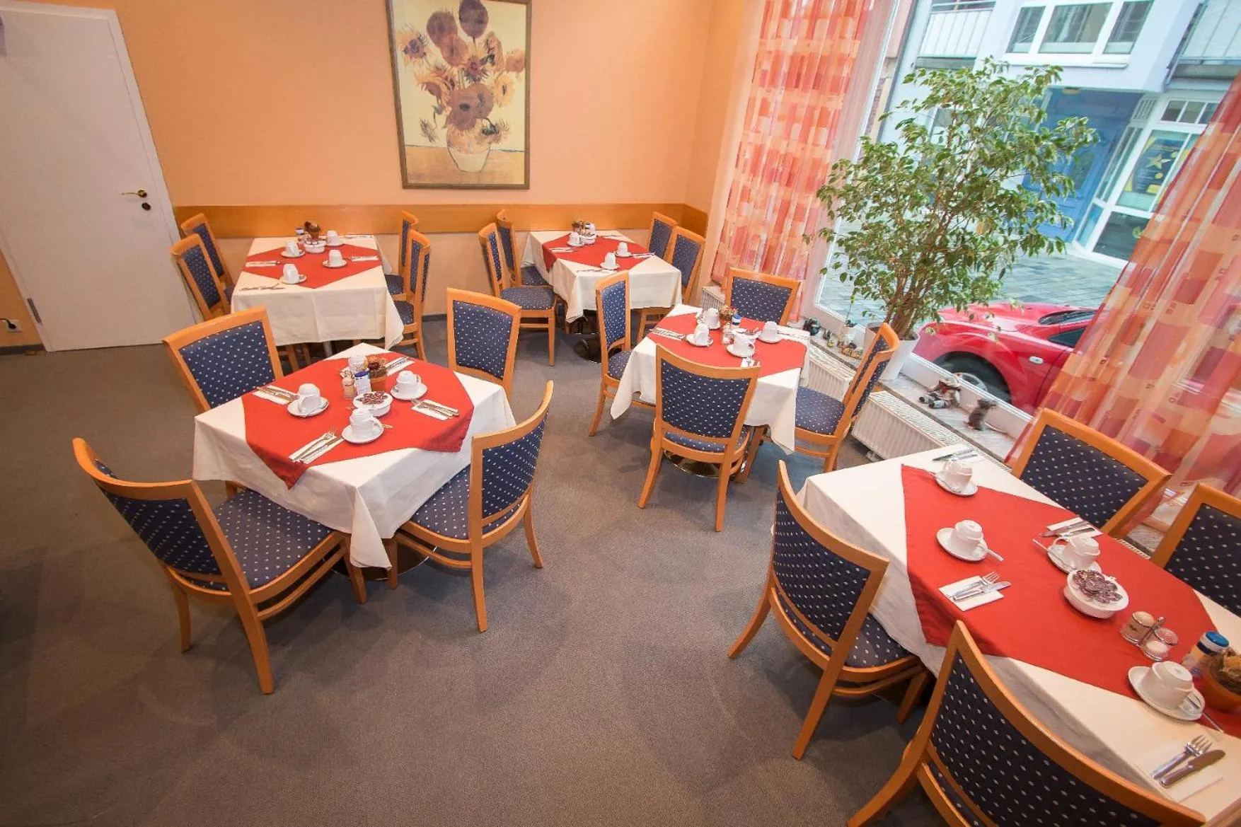 Decorative detail in Hotel Garni am Markt - Businesshotel - Frühstücksbuffet - Fahrradabstellplatz - Hunde willkommen