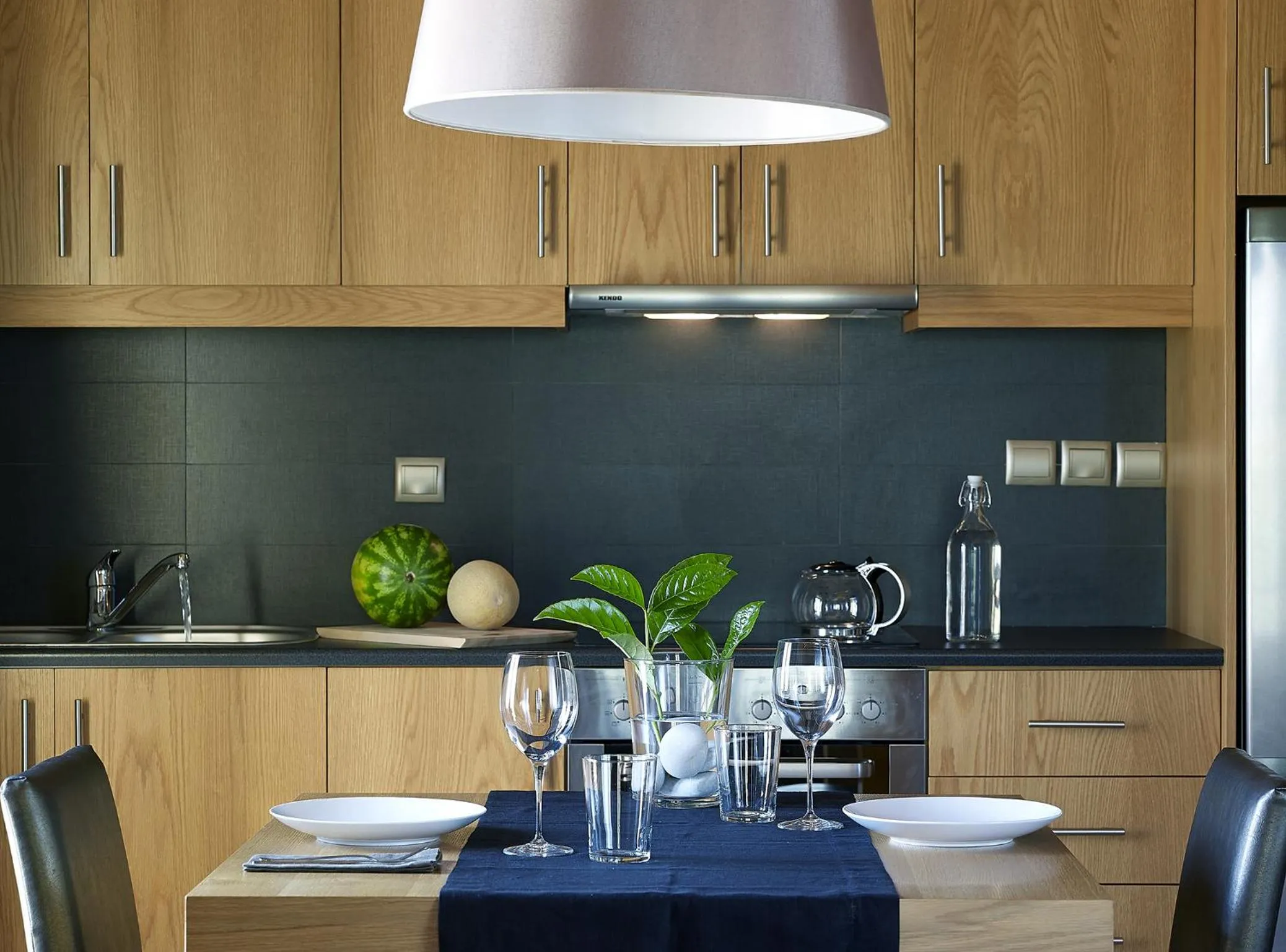 Kitchen or kitchenette in Anaxo Resort