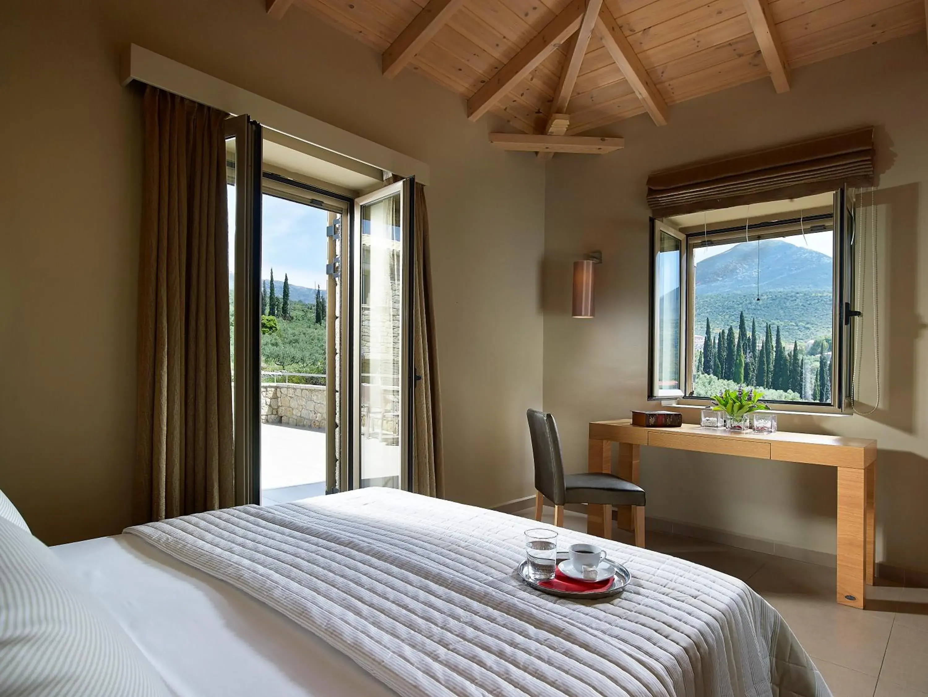 Bed in Anaxo Resort Bed in Anaxo Resort