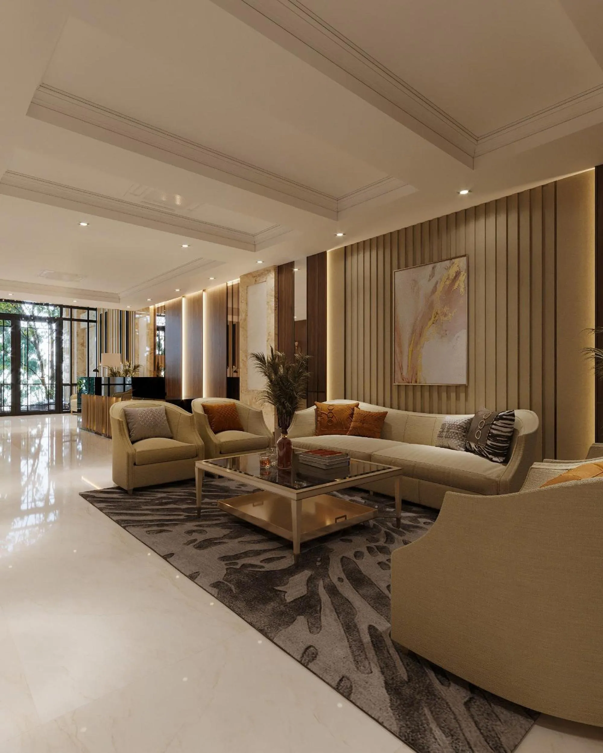 Lobby or reception in Splendid Premium Hotel
