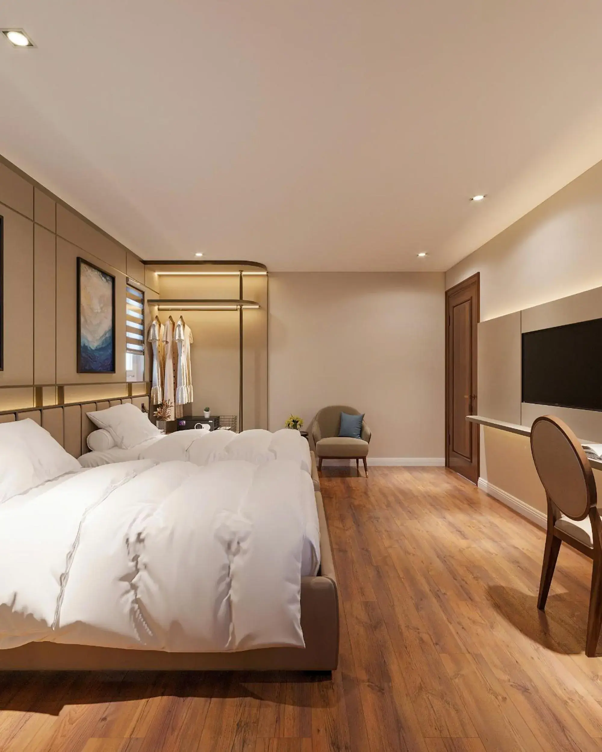 Bed in Splendid Premium Hotel Bed in Splendid Premium Hotel