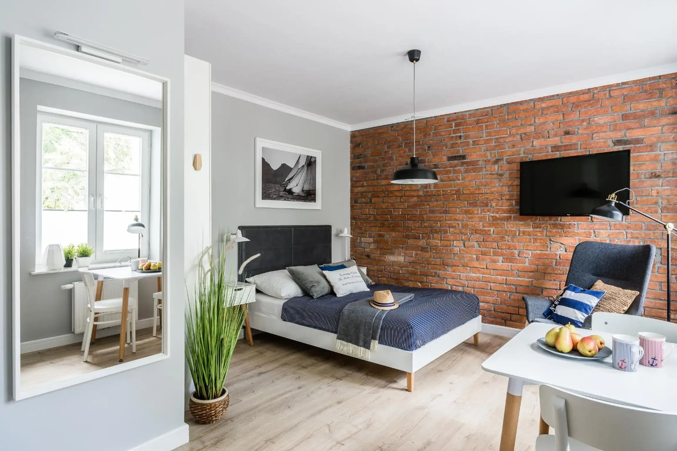 Sanhaus Apartments - SAILOR - Apartamenty dla par 2 minuty od plaży Sanhaus Apartments - SAILOR - Apartamenty dla par 2 minuty od plaży