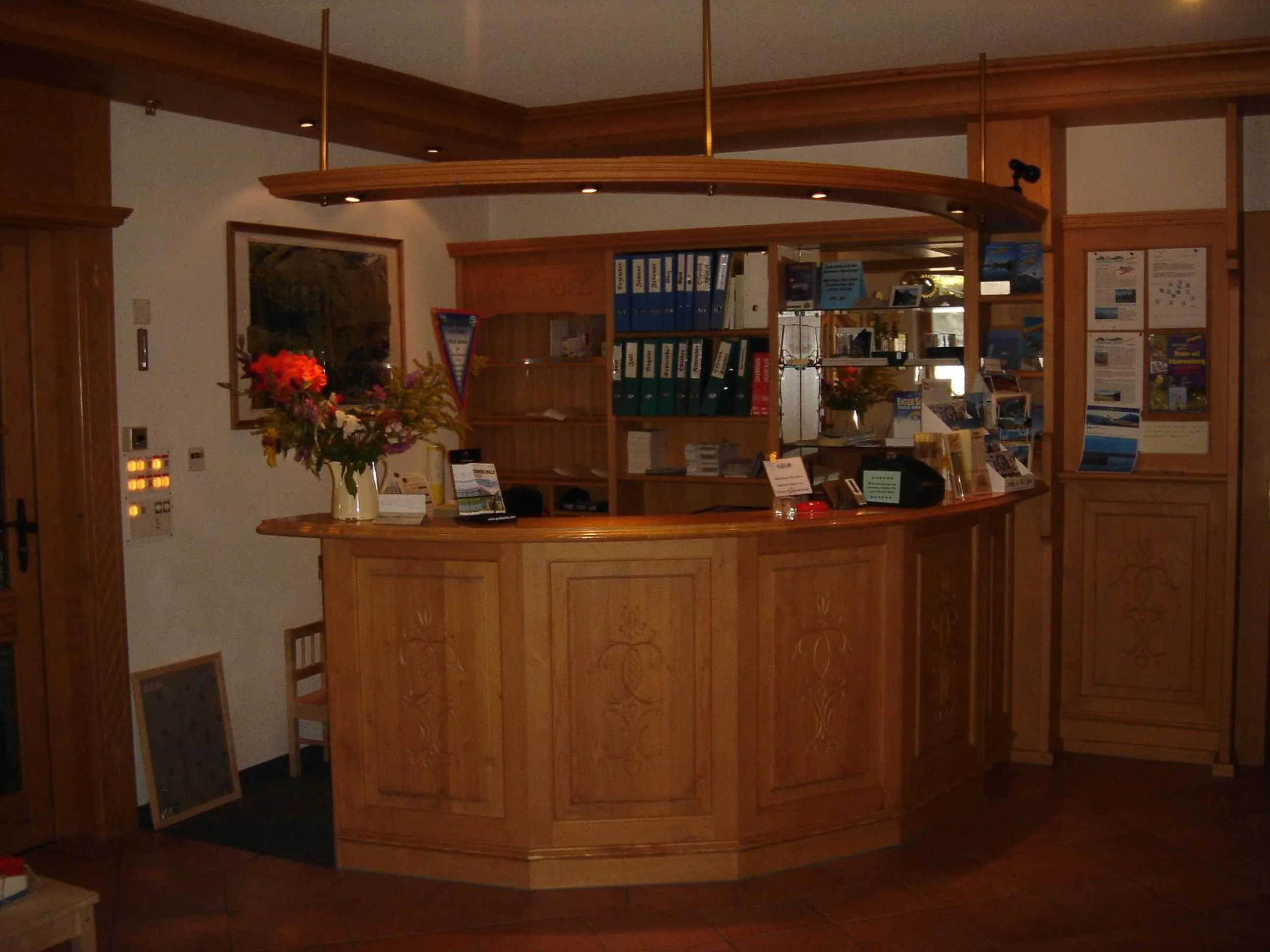 Lobby or reception in Alpenhof