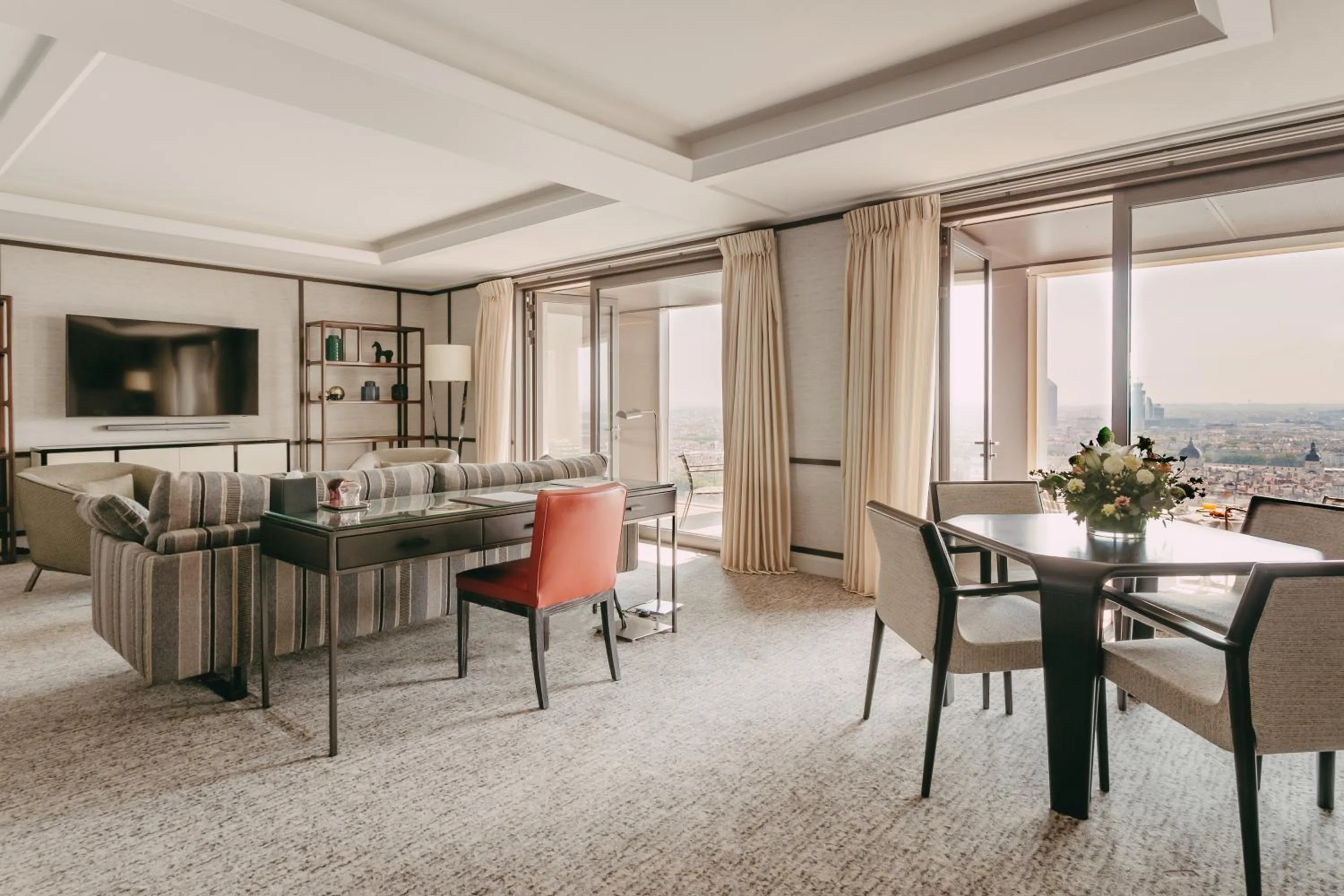 Living room in Villa Maïa