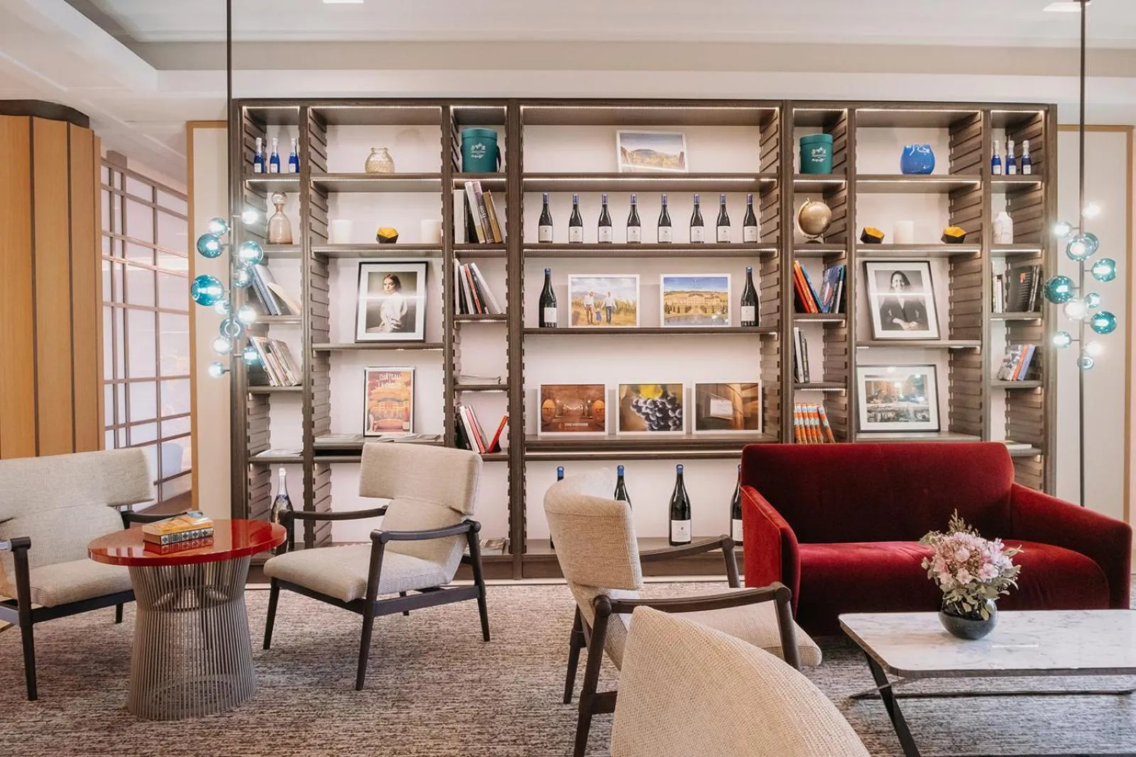 Lounge or bar in Villa Maïa