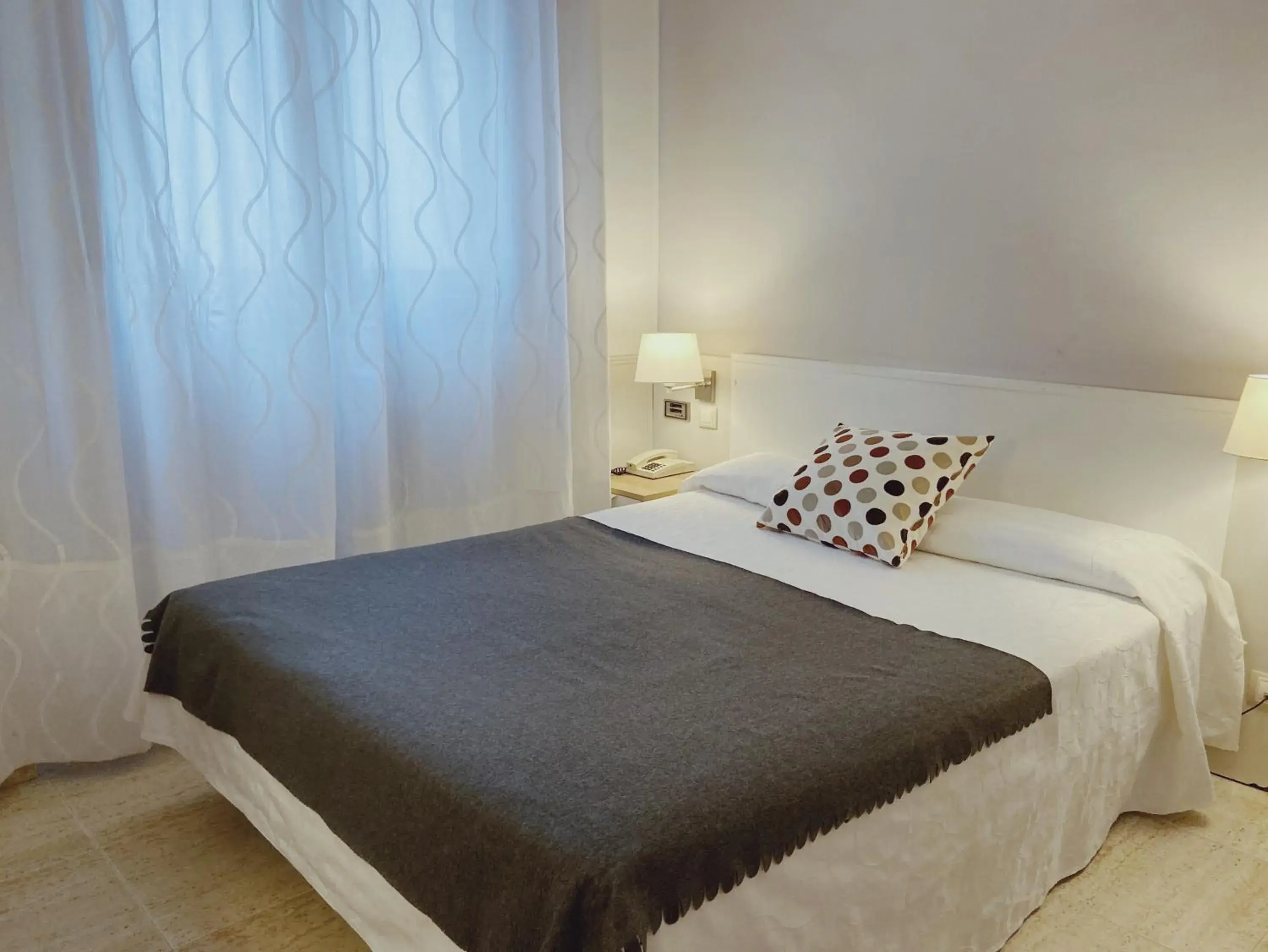 Bed in Hotel Rio Arga Bed in Hotel Rio Arga