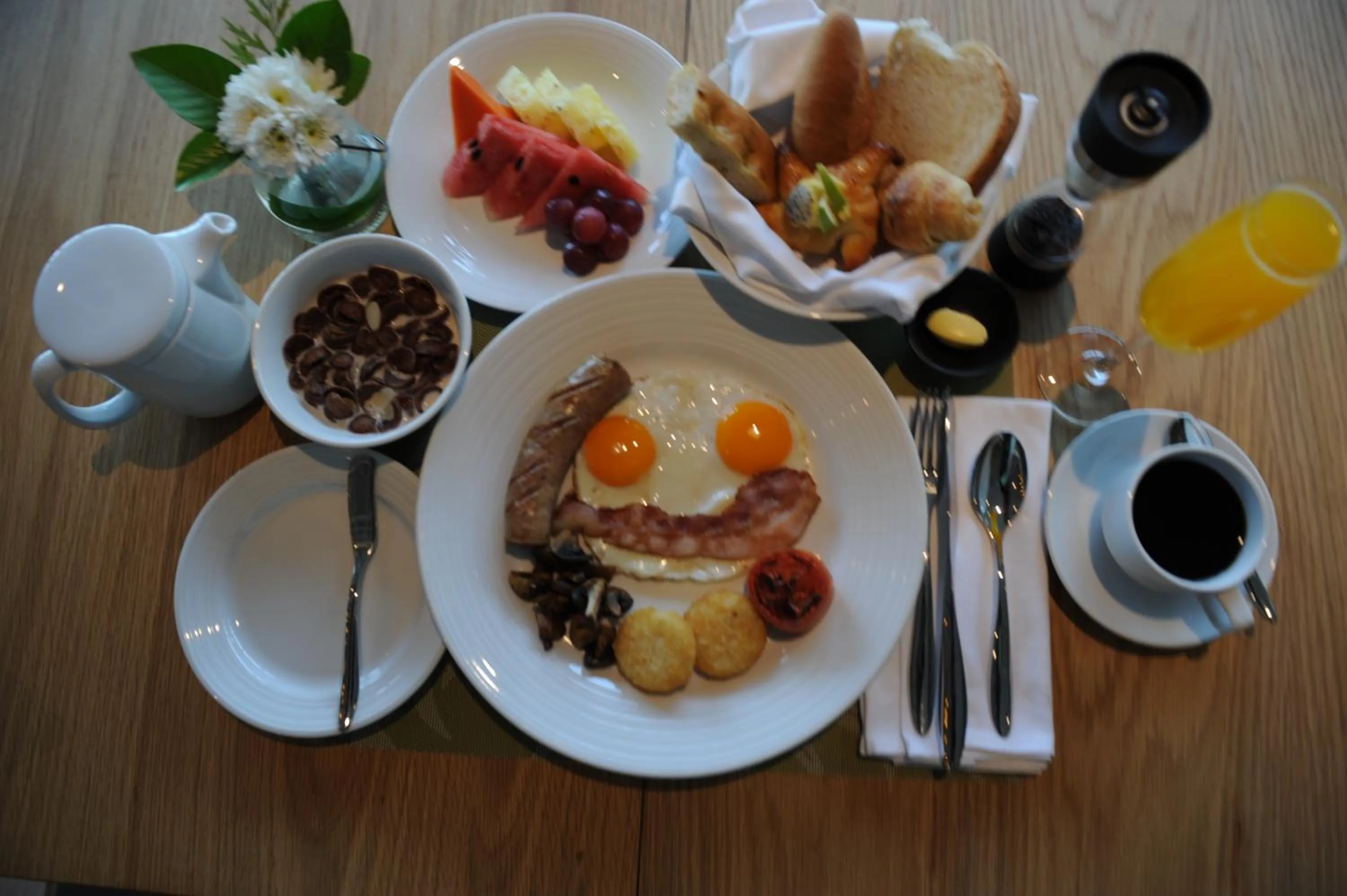 Food close-up in Oakwood Hotel & Residence Sri Racha