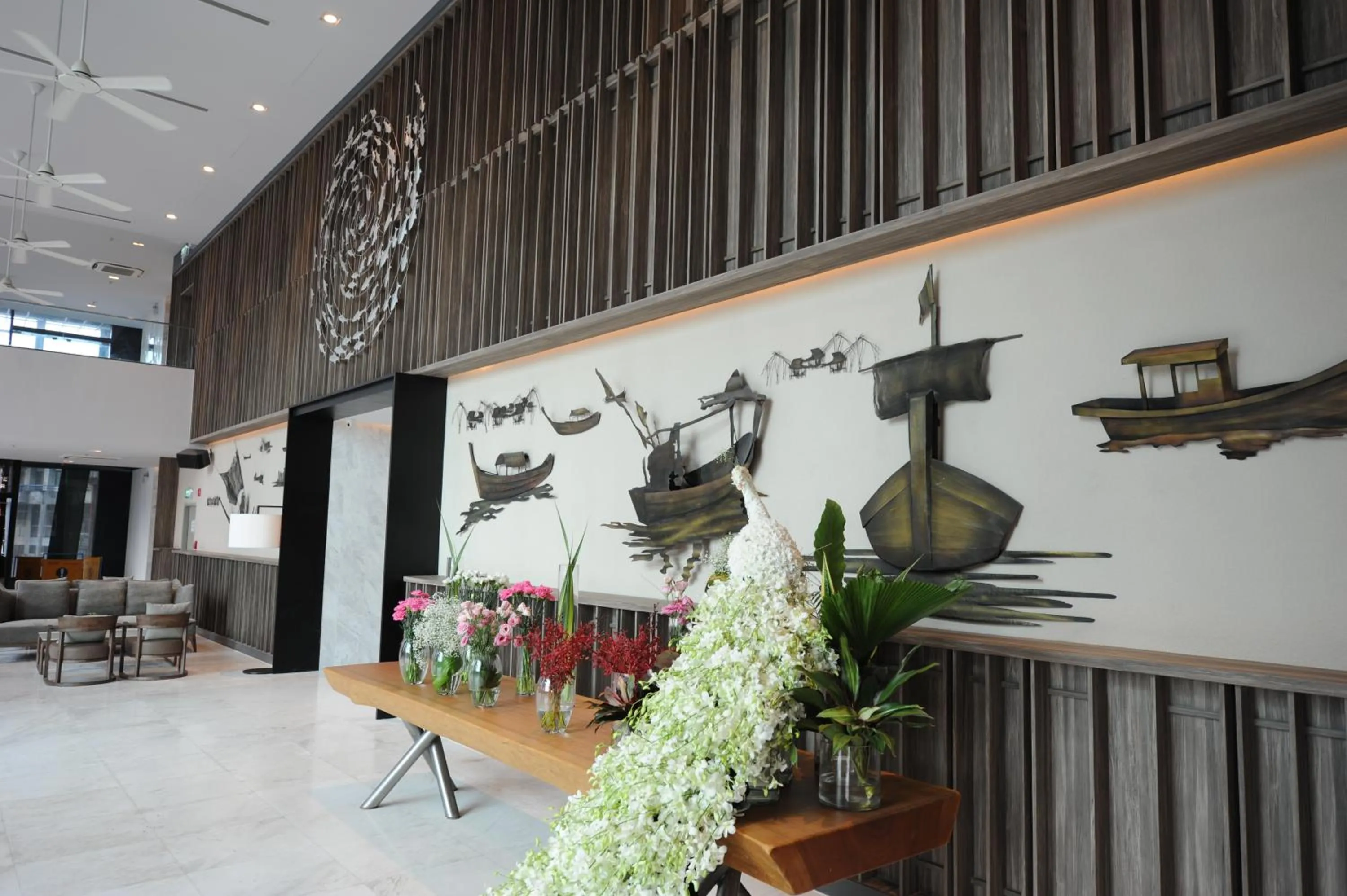 Lobby or reception in Oakwood Hotel & Residence Sri Racha