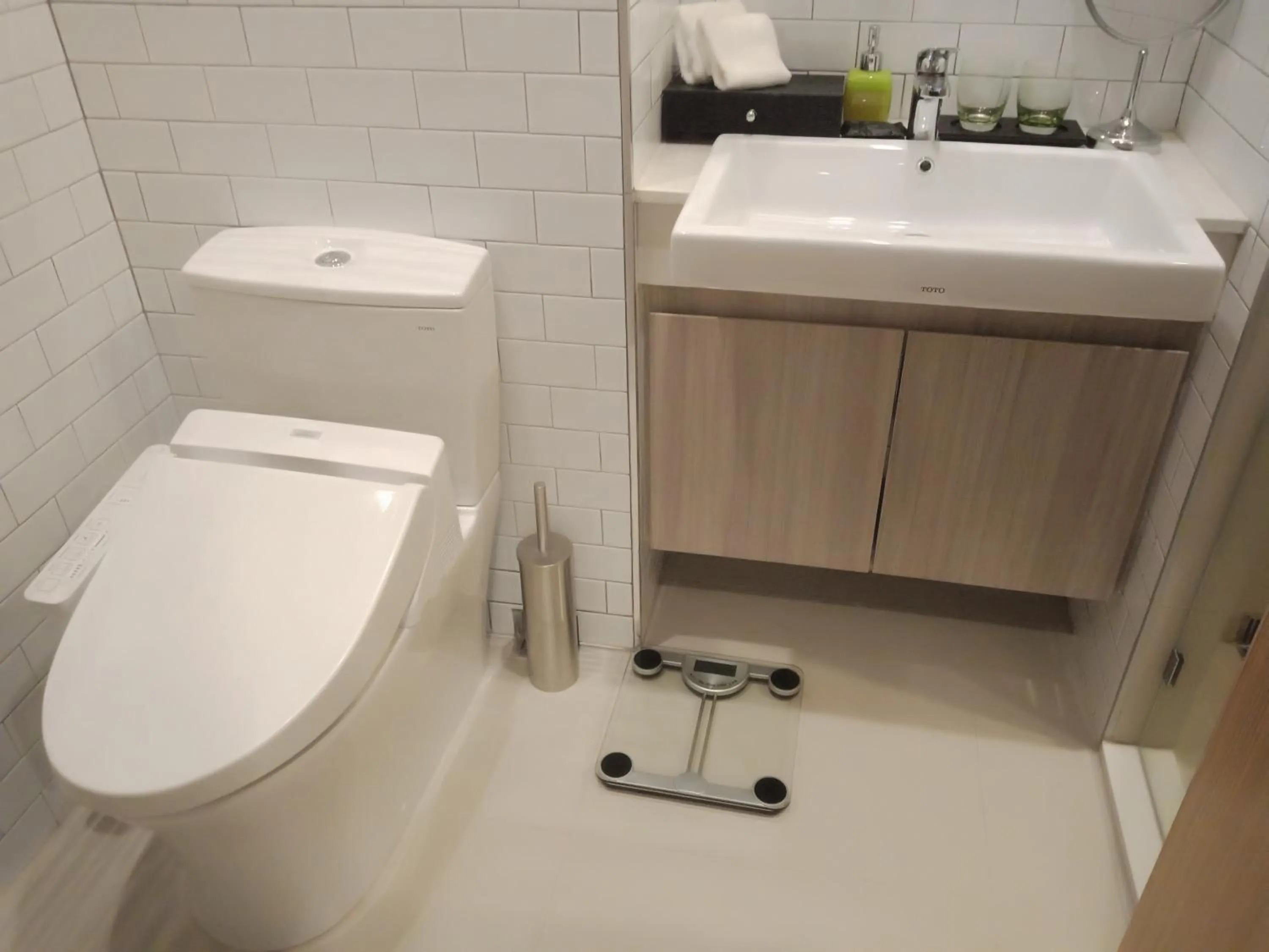 Bathroom in Oakwood Hotel & Residence Sri Racha