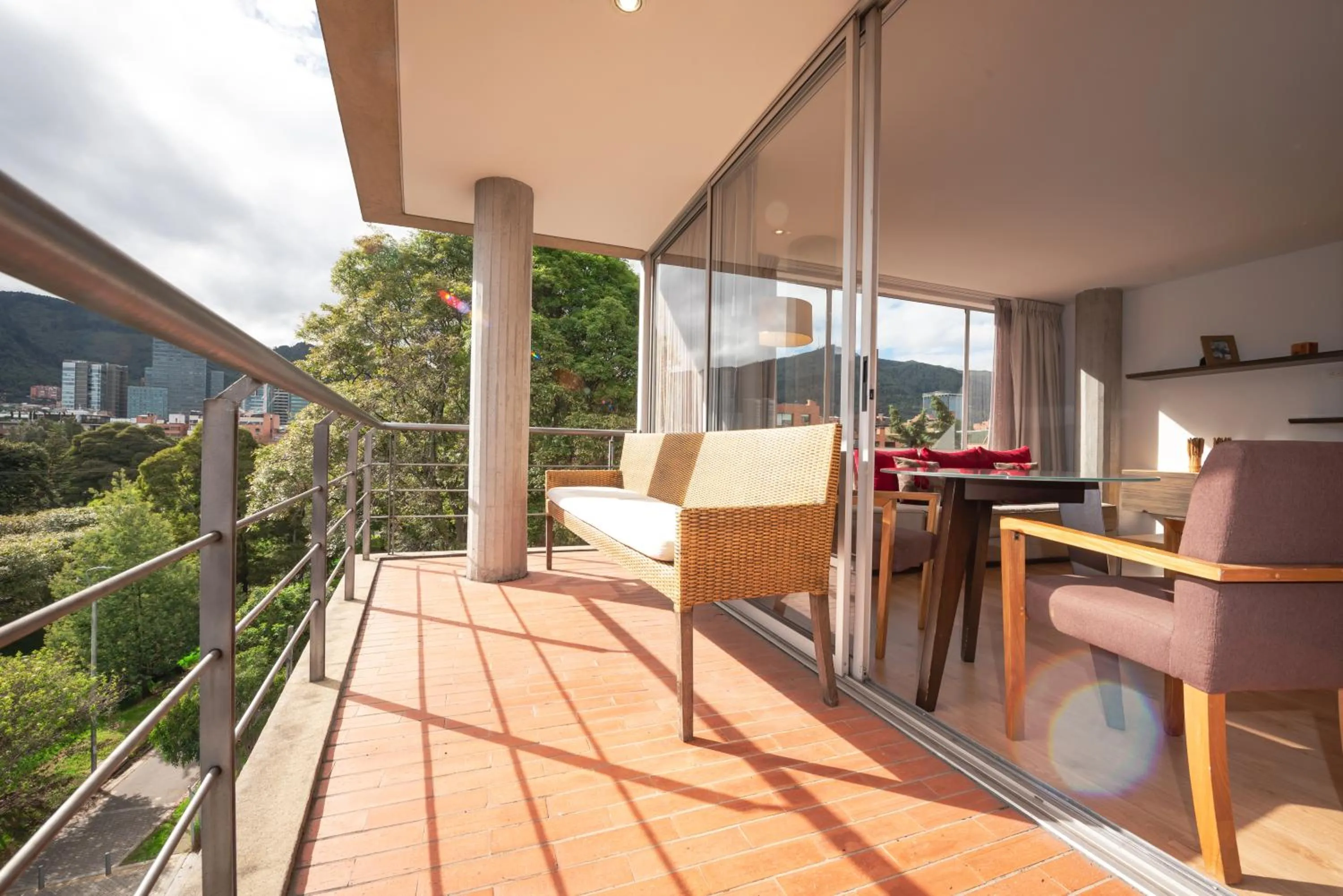 Balcony/Terrace in Faranda Collection Bogota, a member of Radisson Individuals