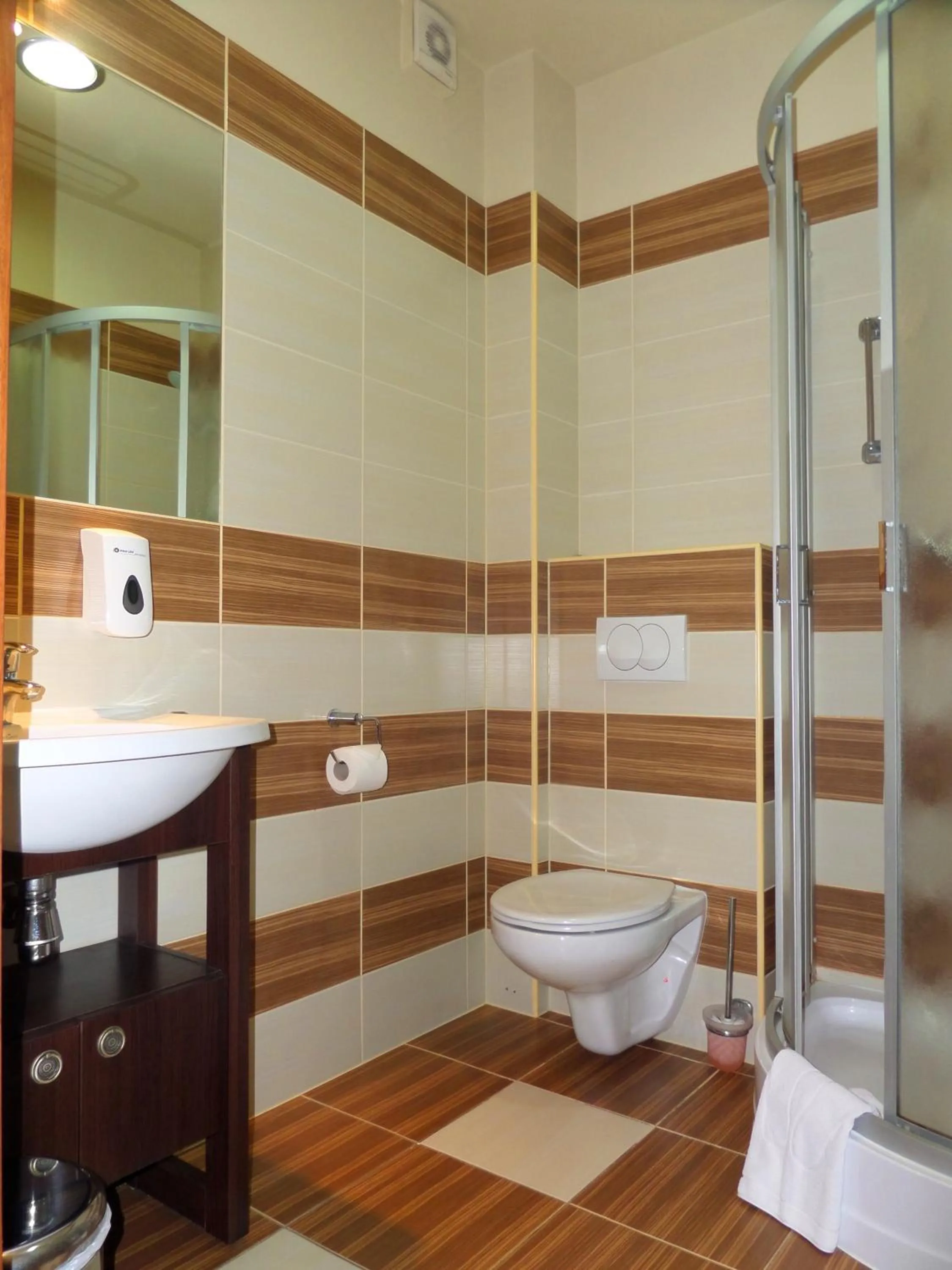 Bathroom in Hotel Księcia Józefa