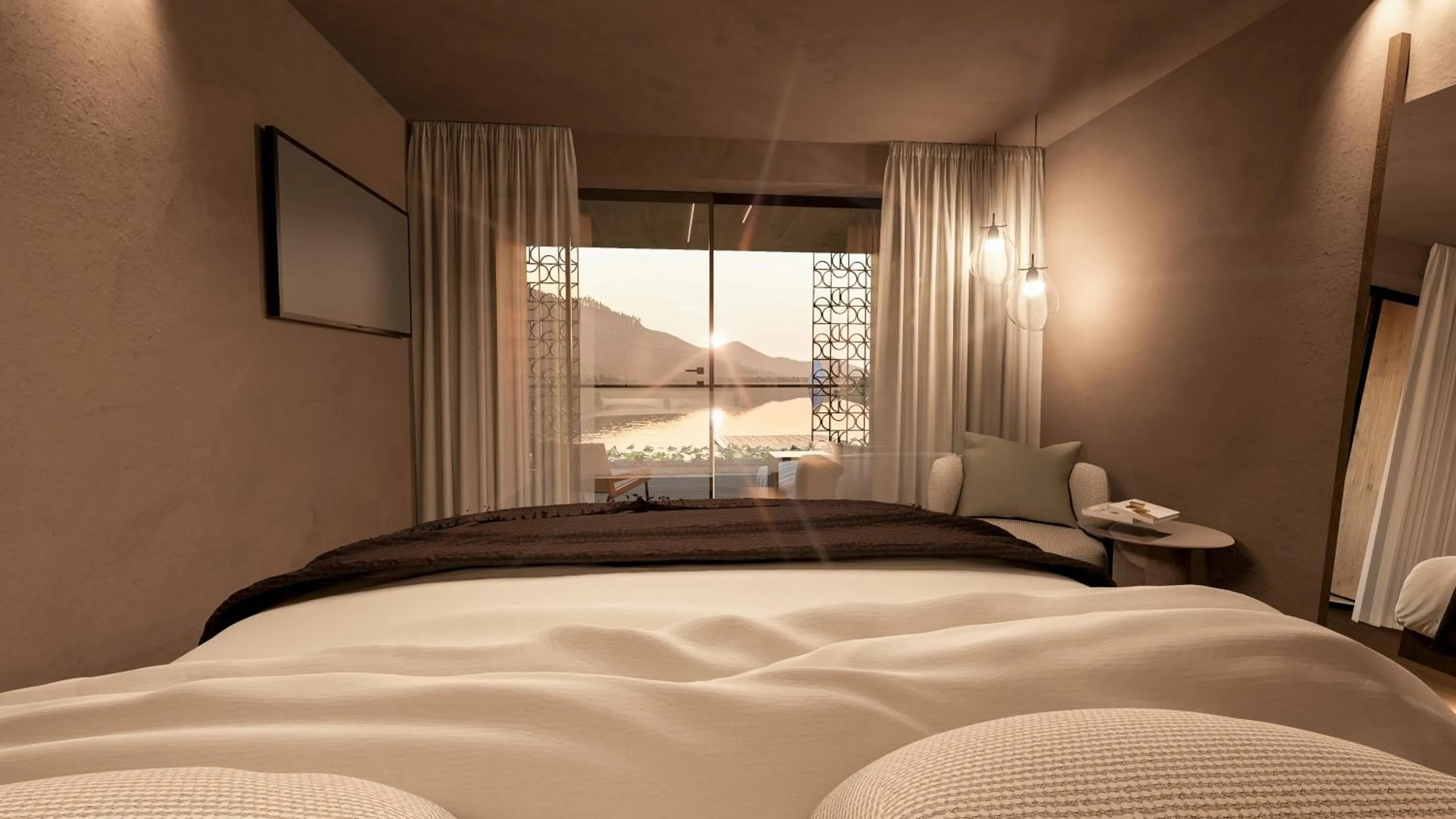 Photo of the whole room, Bed in Vogl's Nest