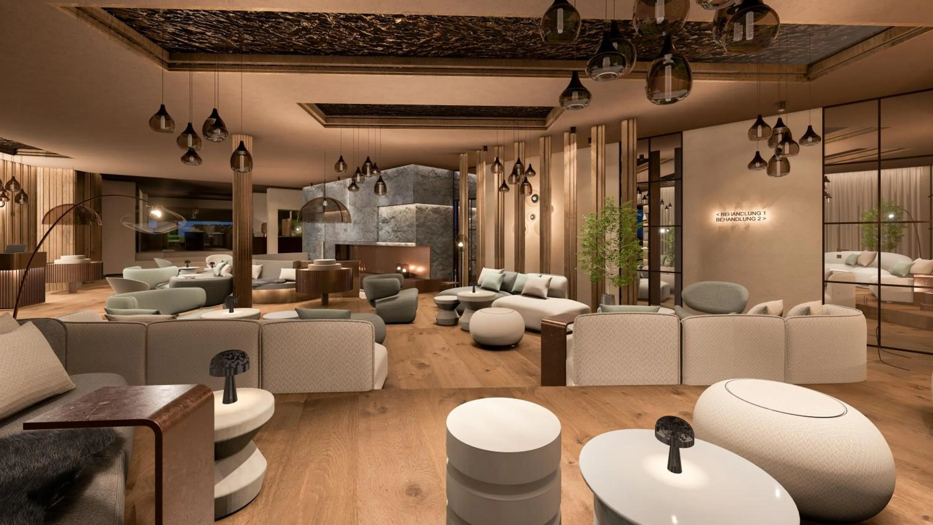 Lobby or reception in Vogl's Nest