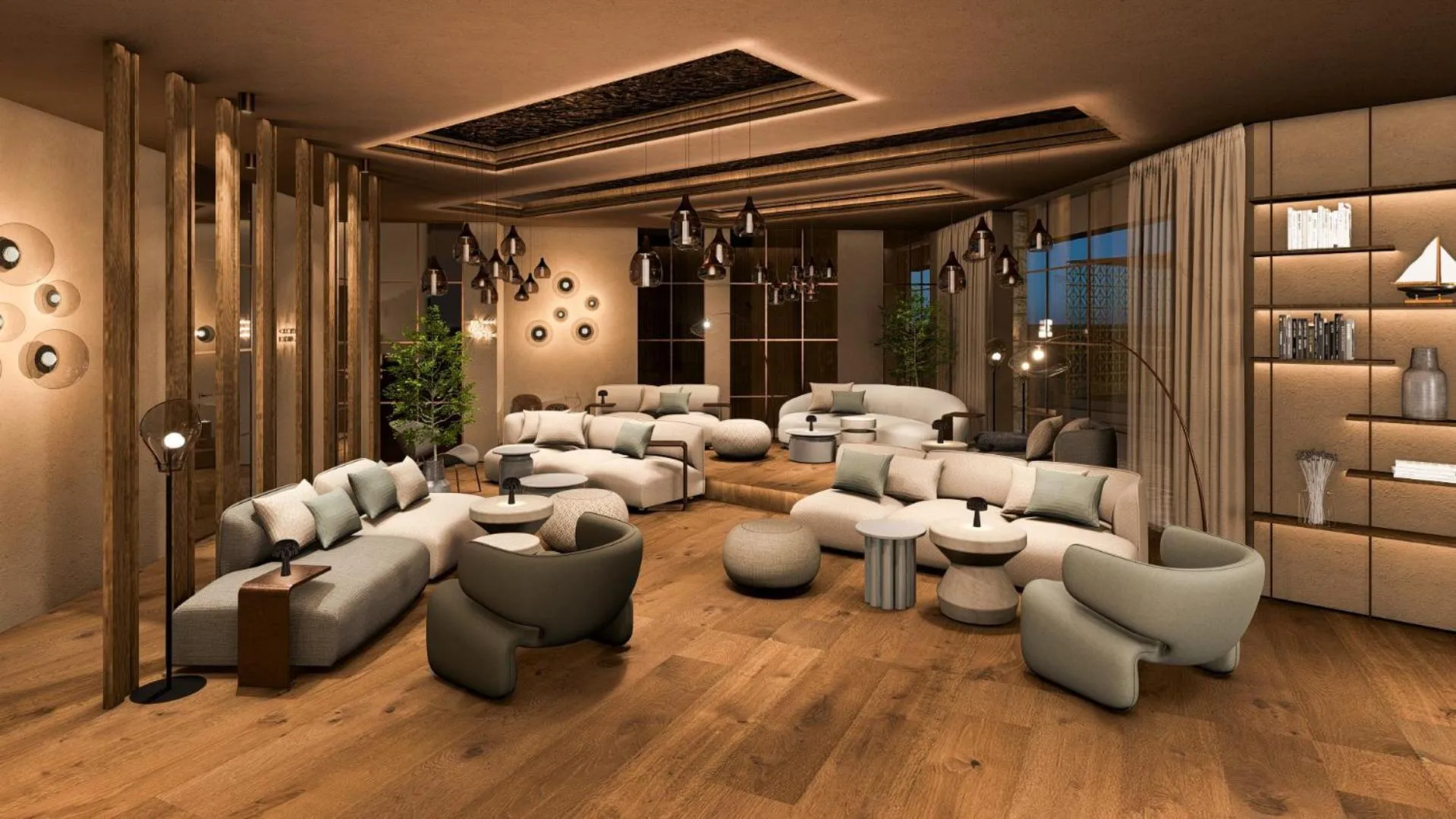 Lobby or reception in Vogl's Nest