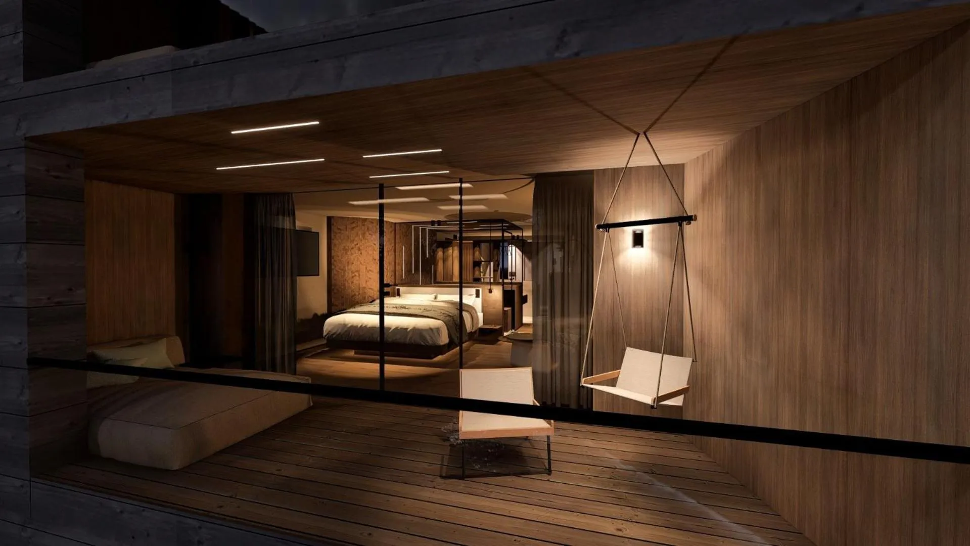 Photo of the whole room, Bed in Vogl's Nest