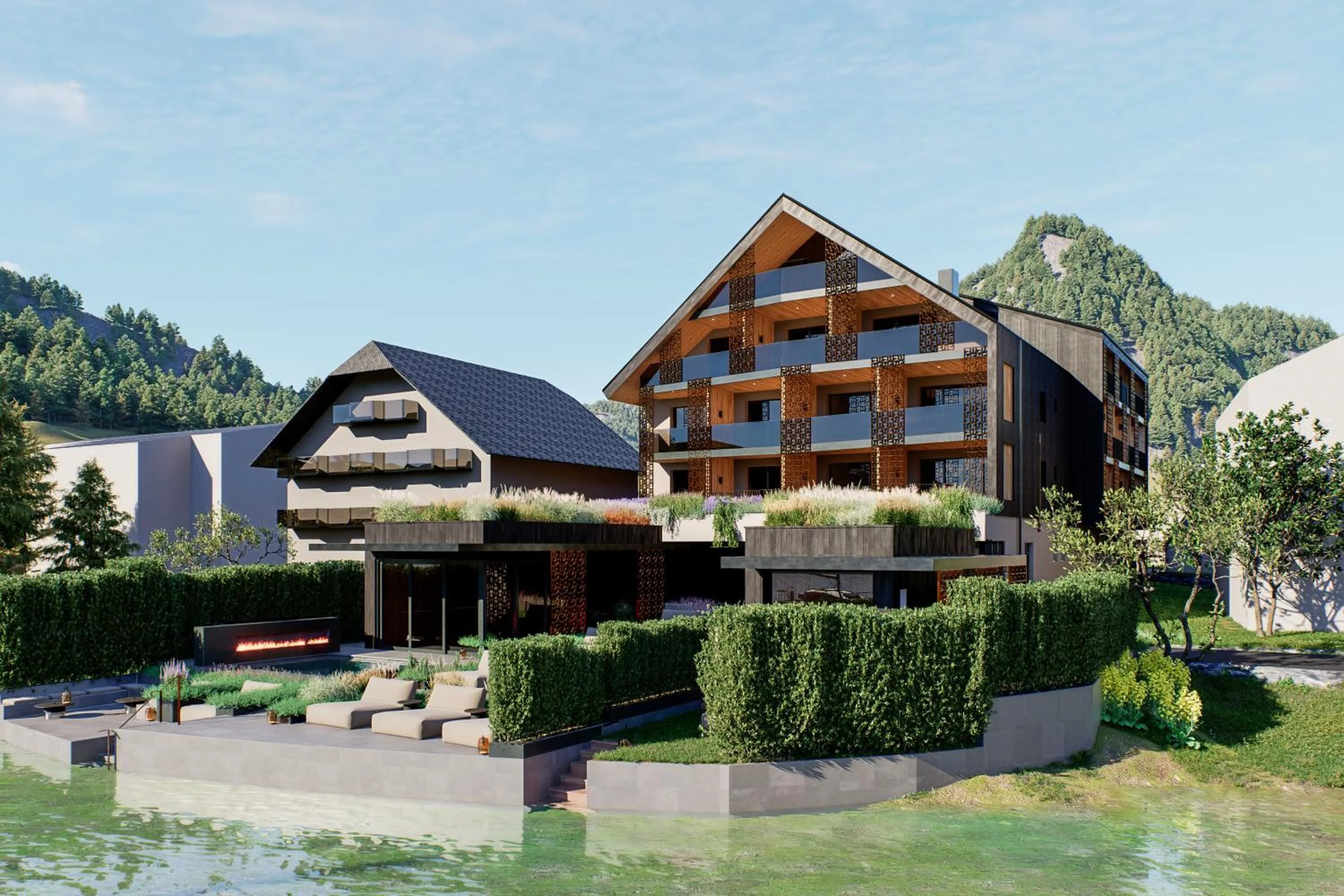 Lake view in Vogl's Nest