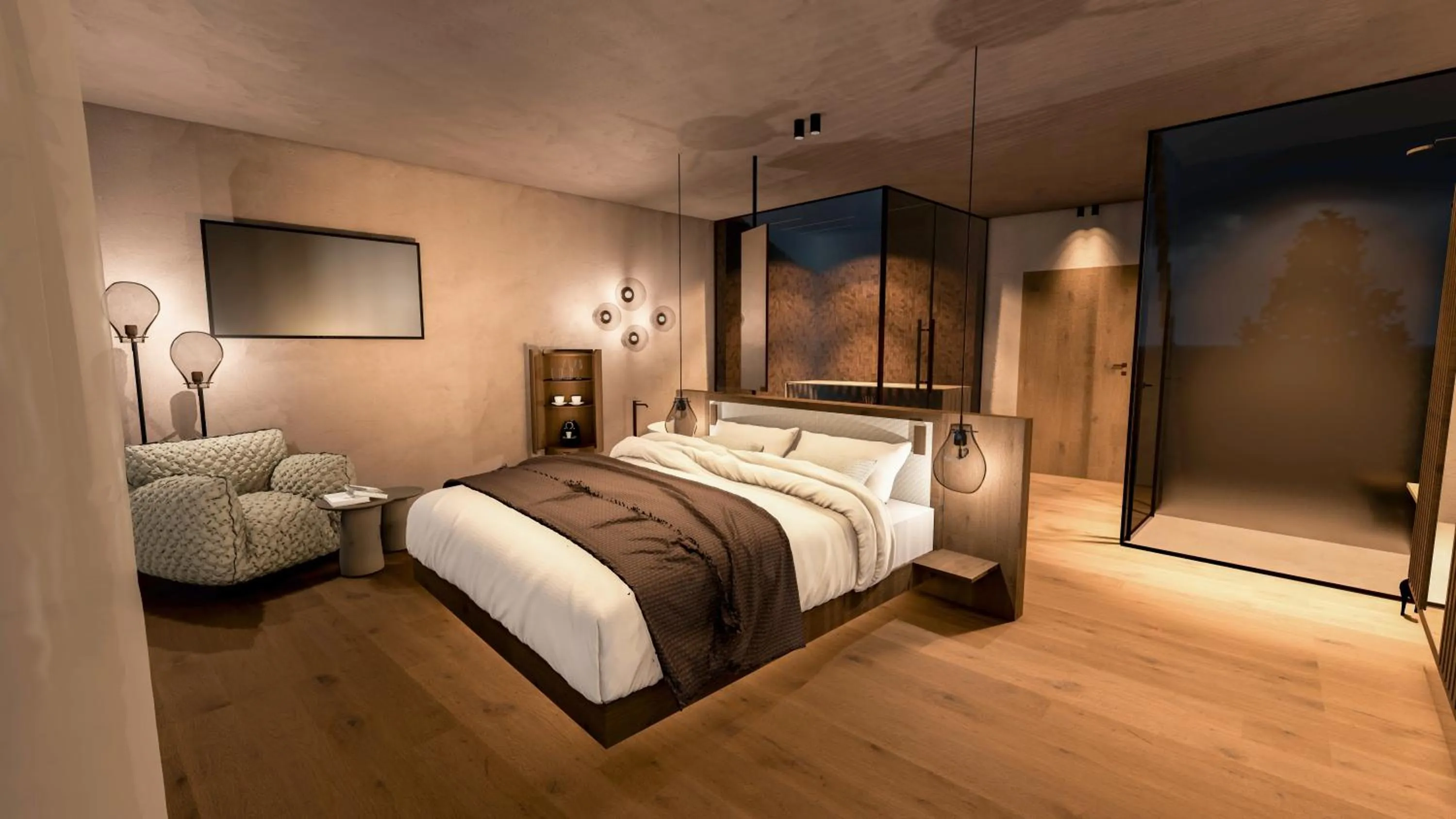 Photo of the whole room, Bed in Vogl's Nest