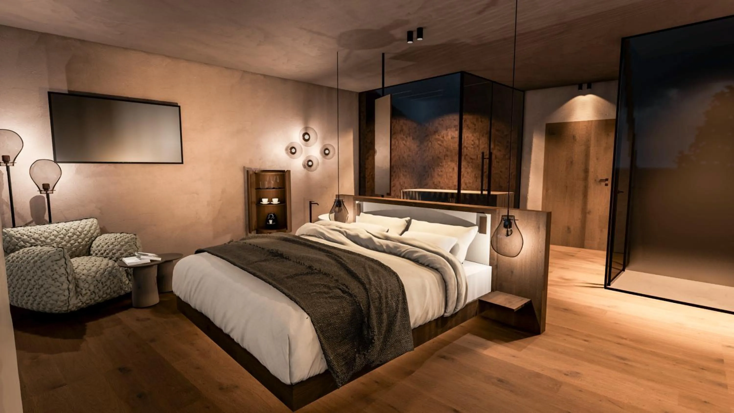 Photo of the whole room, Bed in Vogl's Nest