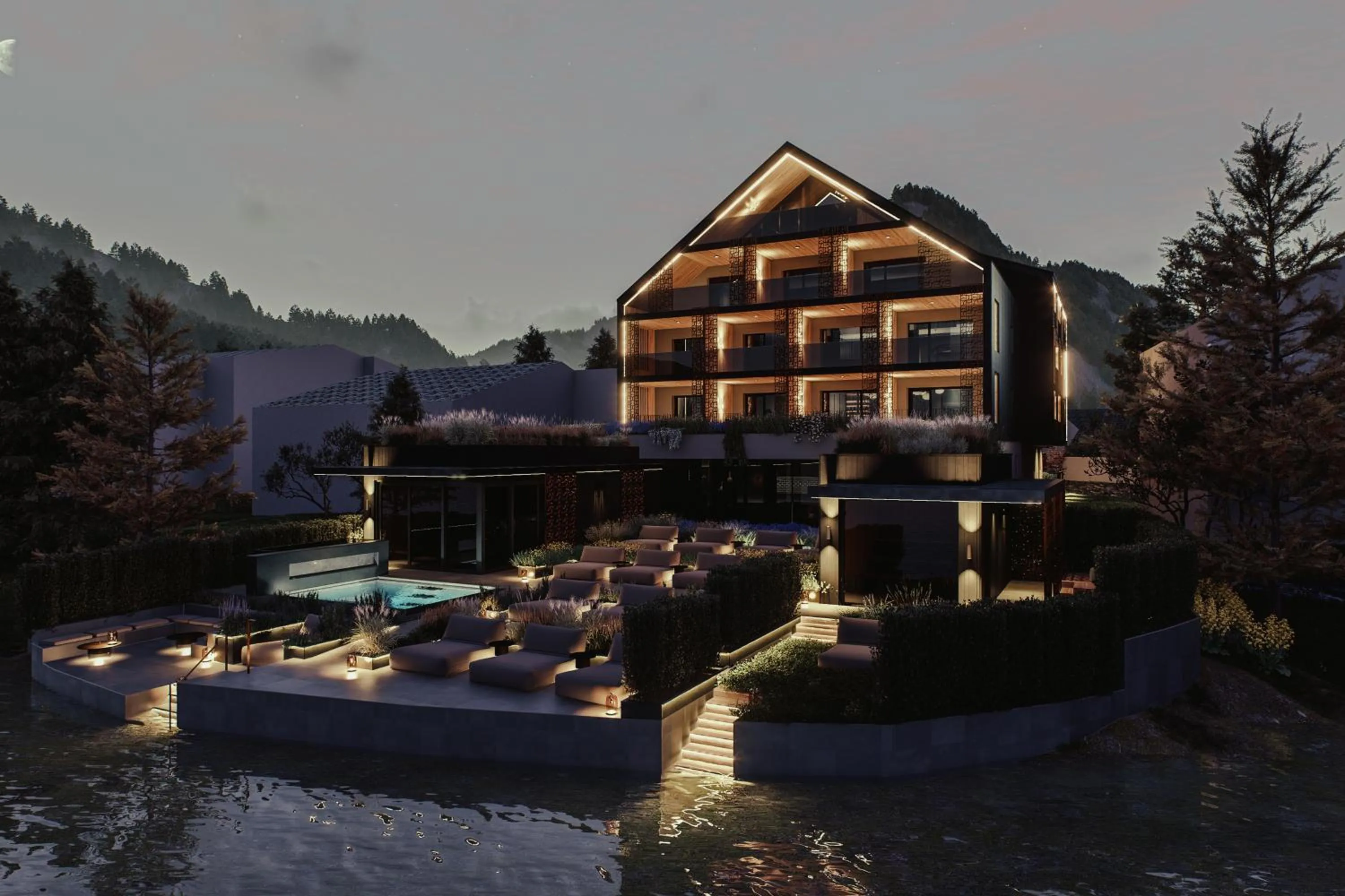 Property building in Vogl's Nest