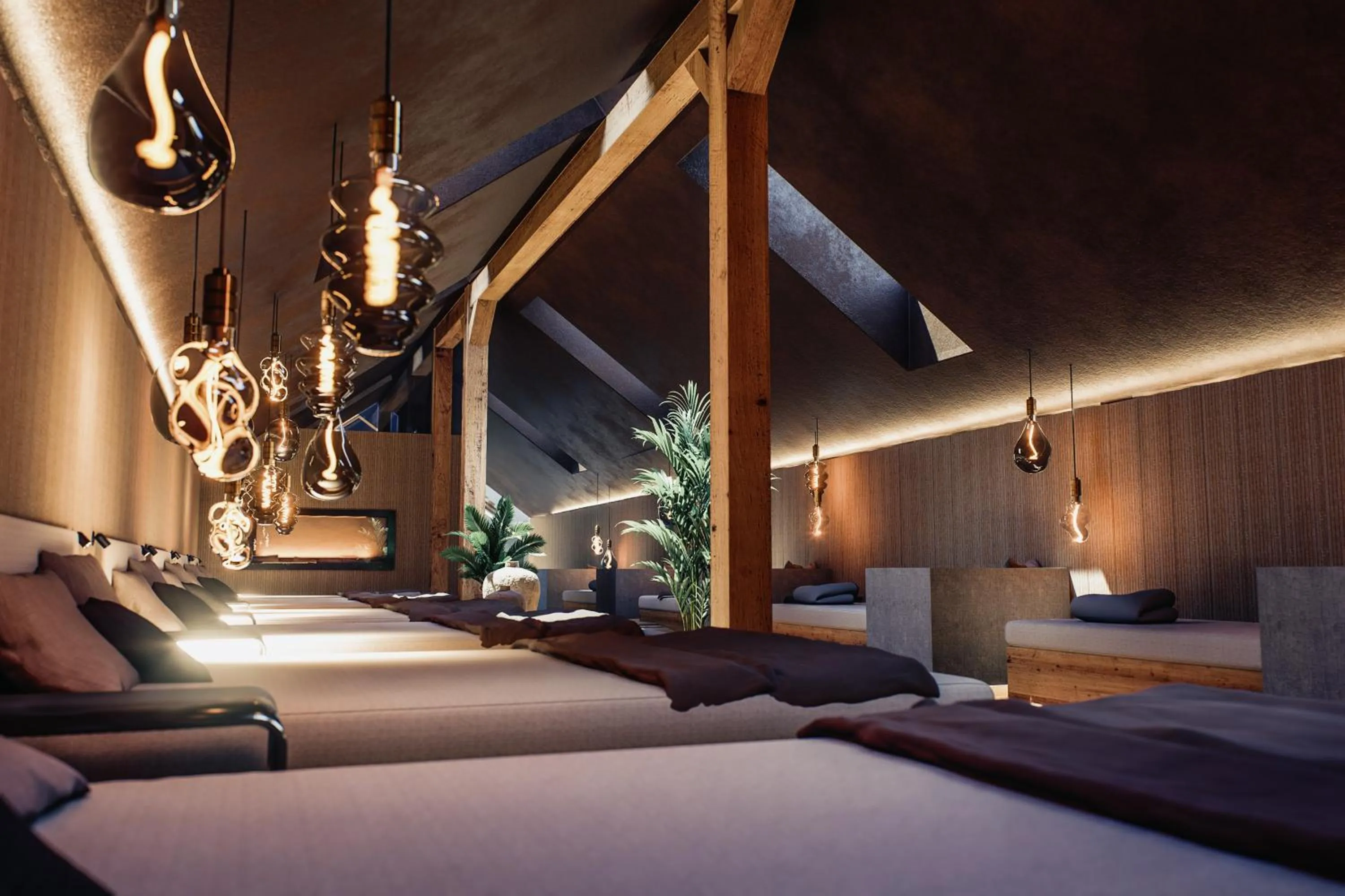 Sauna, Bed in Vogl's Nest