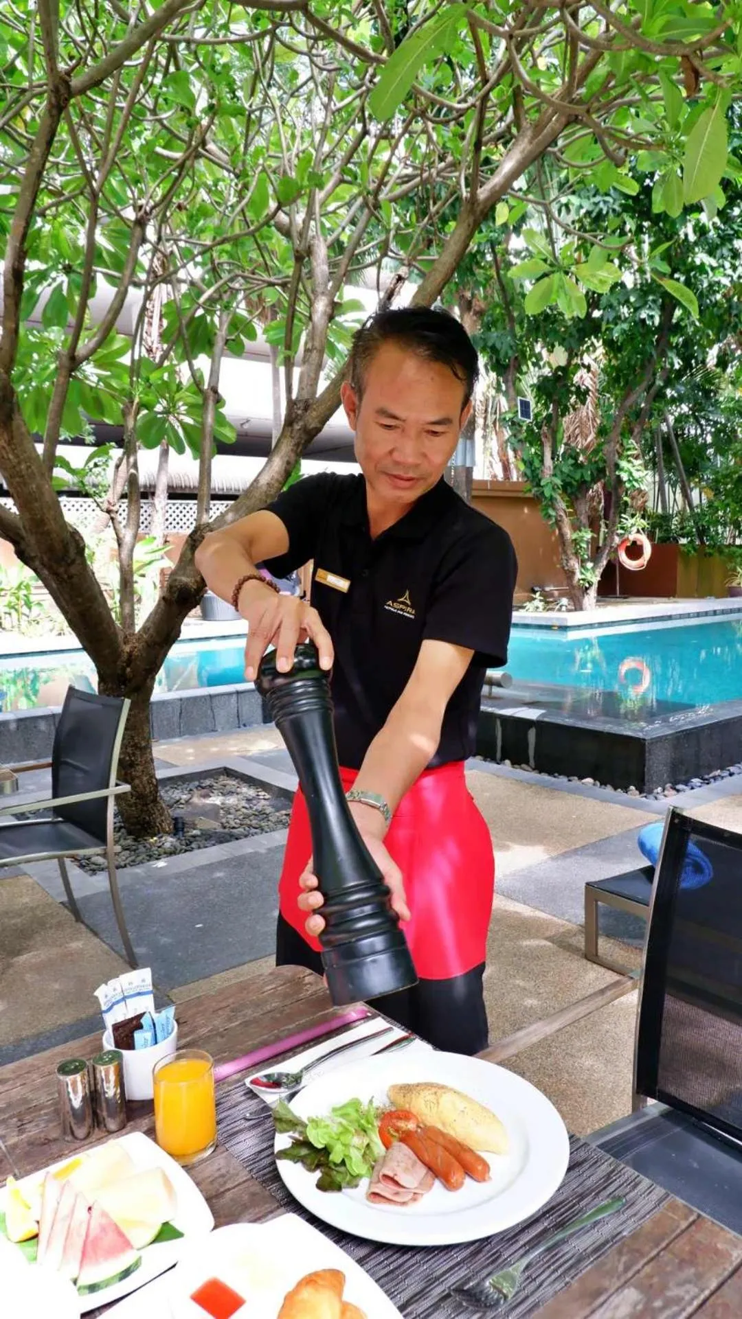 Breakfast in Sora Resort & Suites Sukhumvit