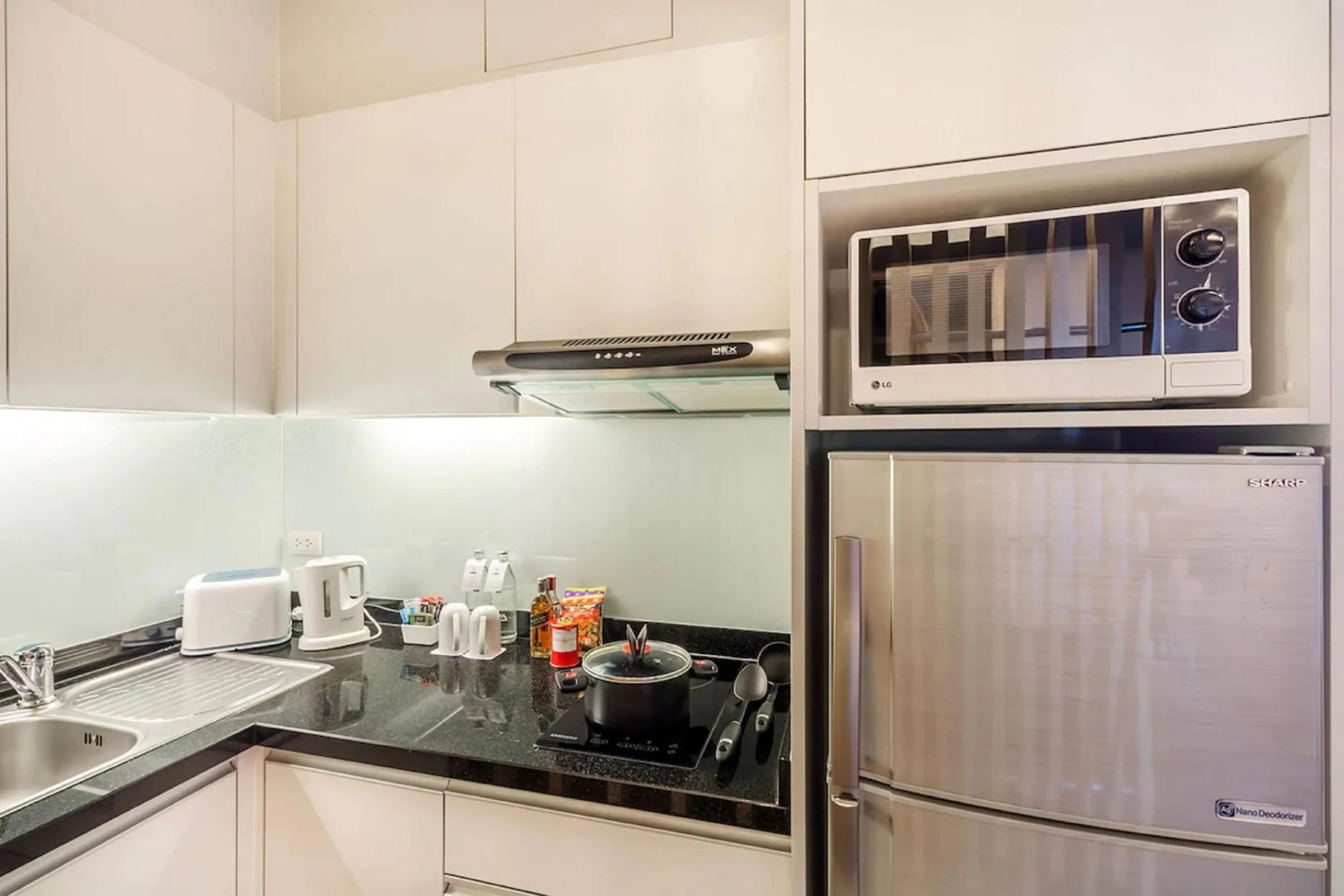 kitchen in Sora Resort & Suites Sukhumvit